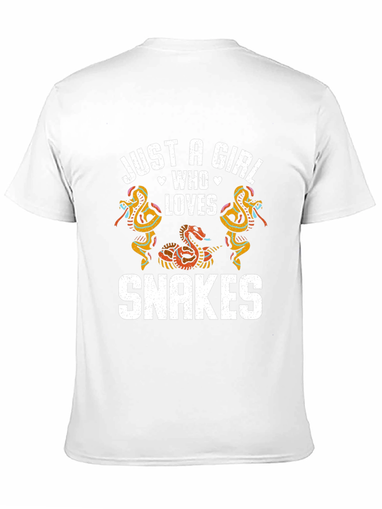 Just A Girl Who Loves Snakes Graphic T-Shirt
