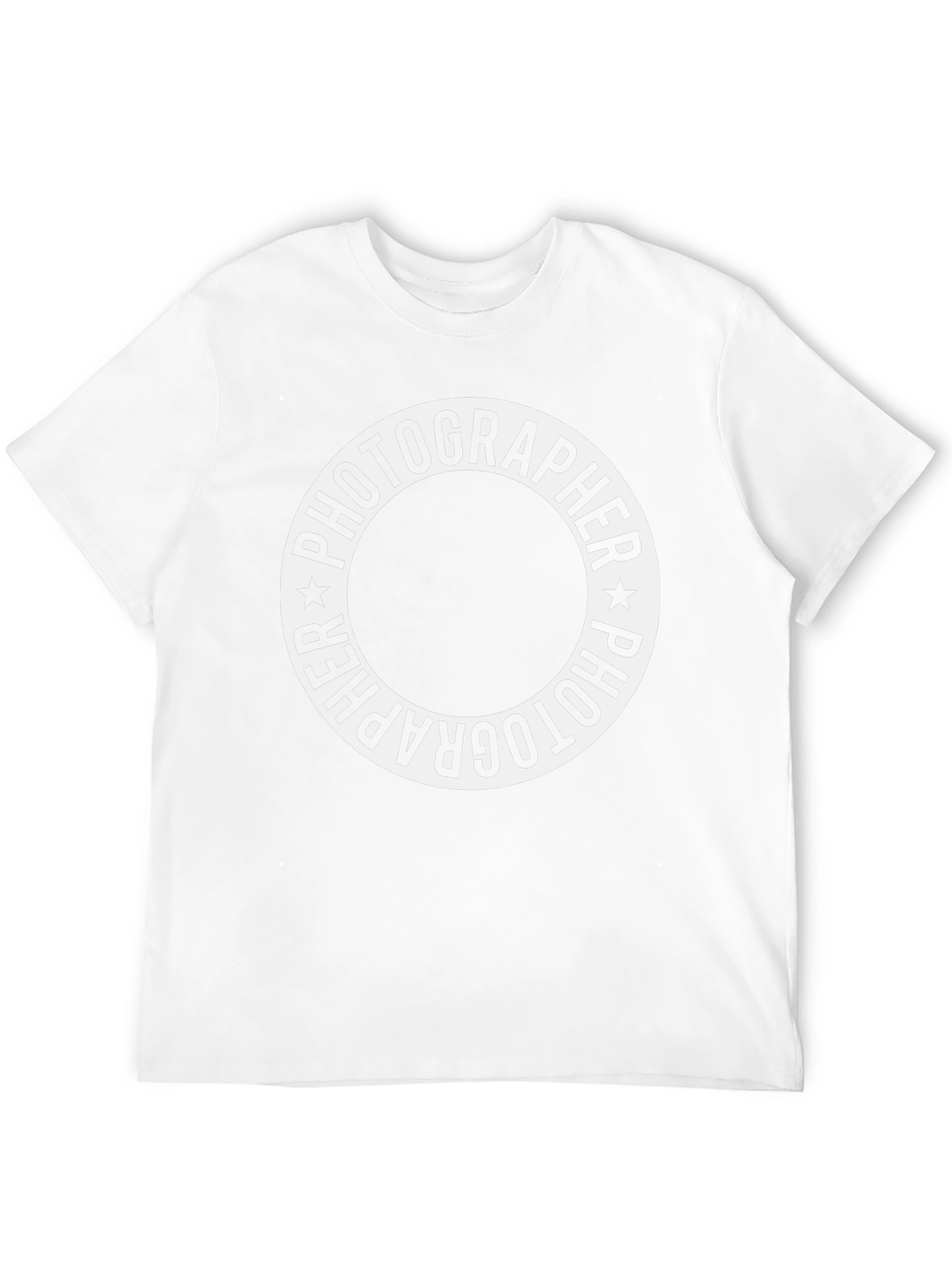Photographer Circle Graphic T-Shirt