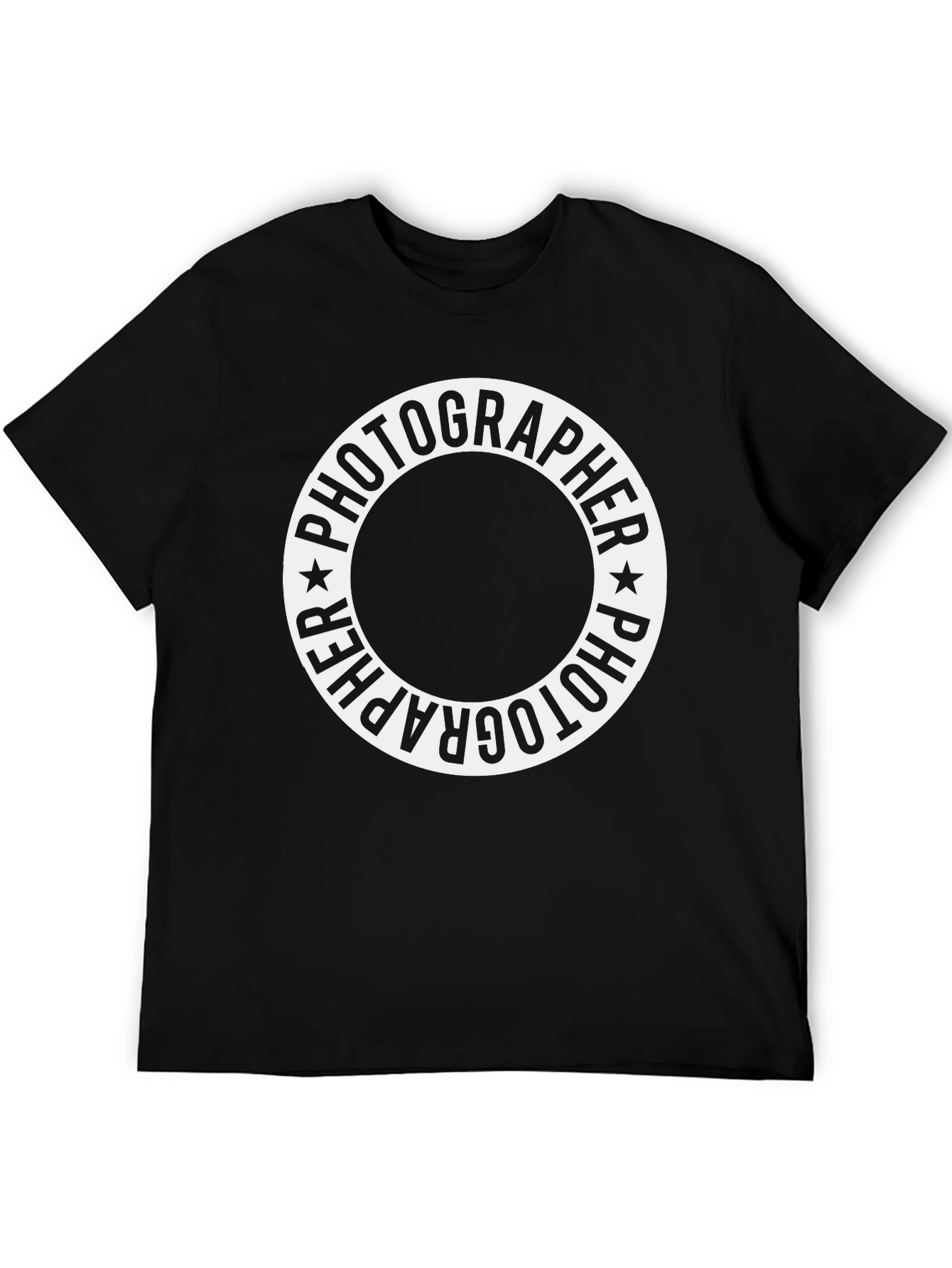 Photographer Circle Graphic T-Shirt