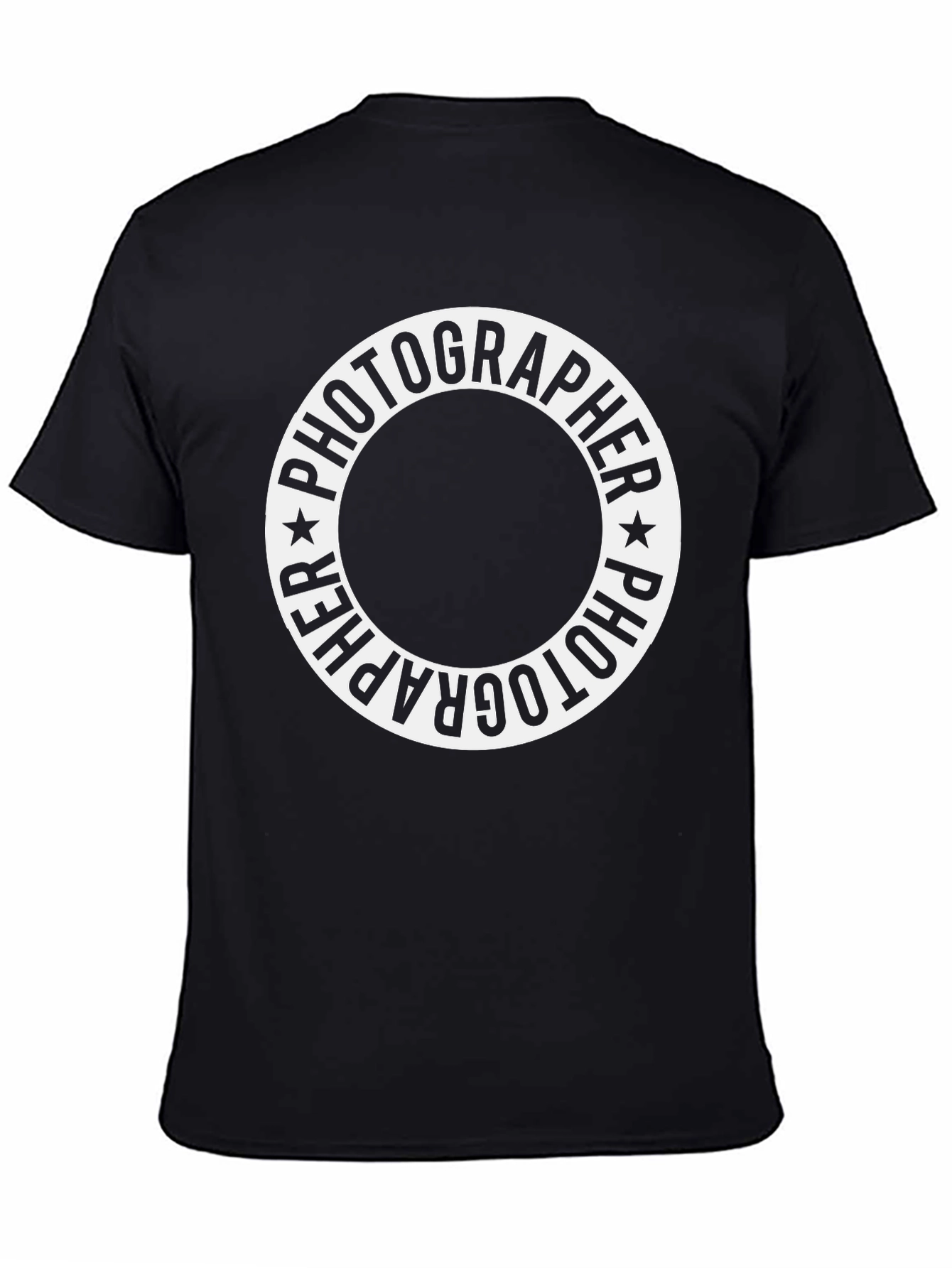 Photographer Circle Graphic T-Shirt
