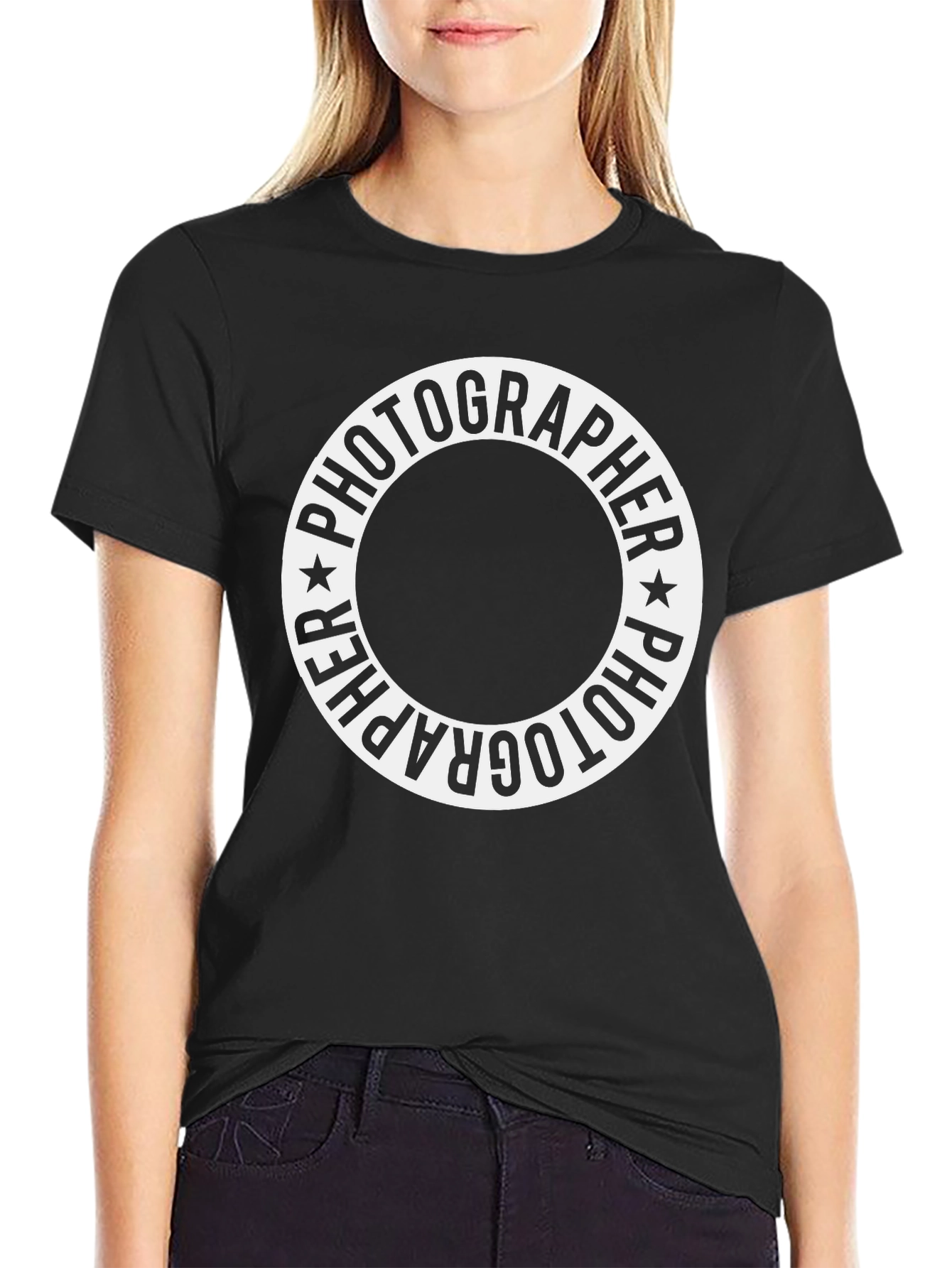Photographer Circle Graphic T-Shirt