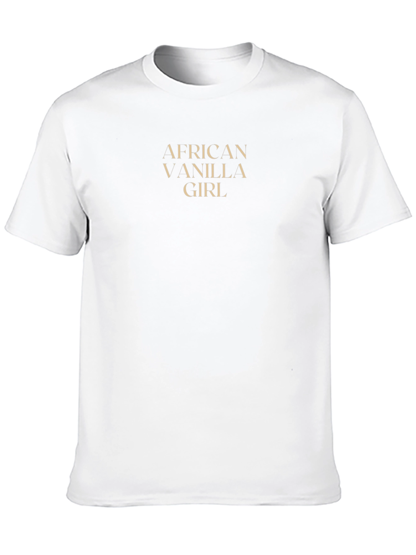 African Vanilla Girl Graphic Tee - Unisex