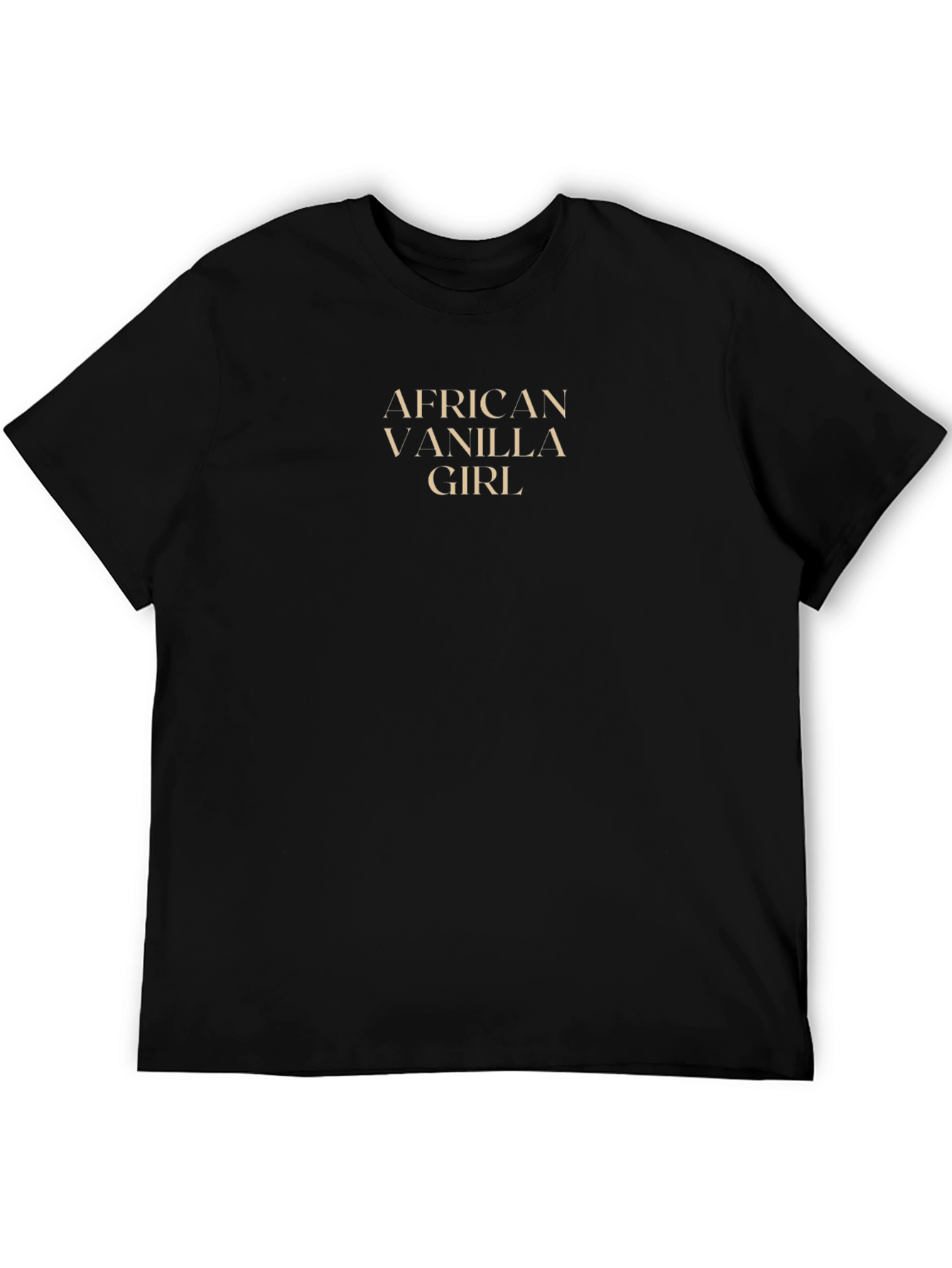 African Vanilla Girl Graphic Tee - Unisex