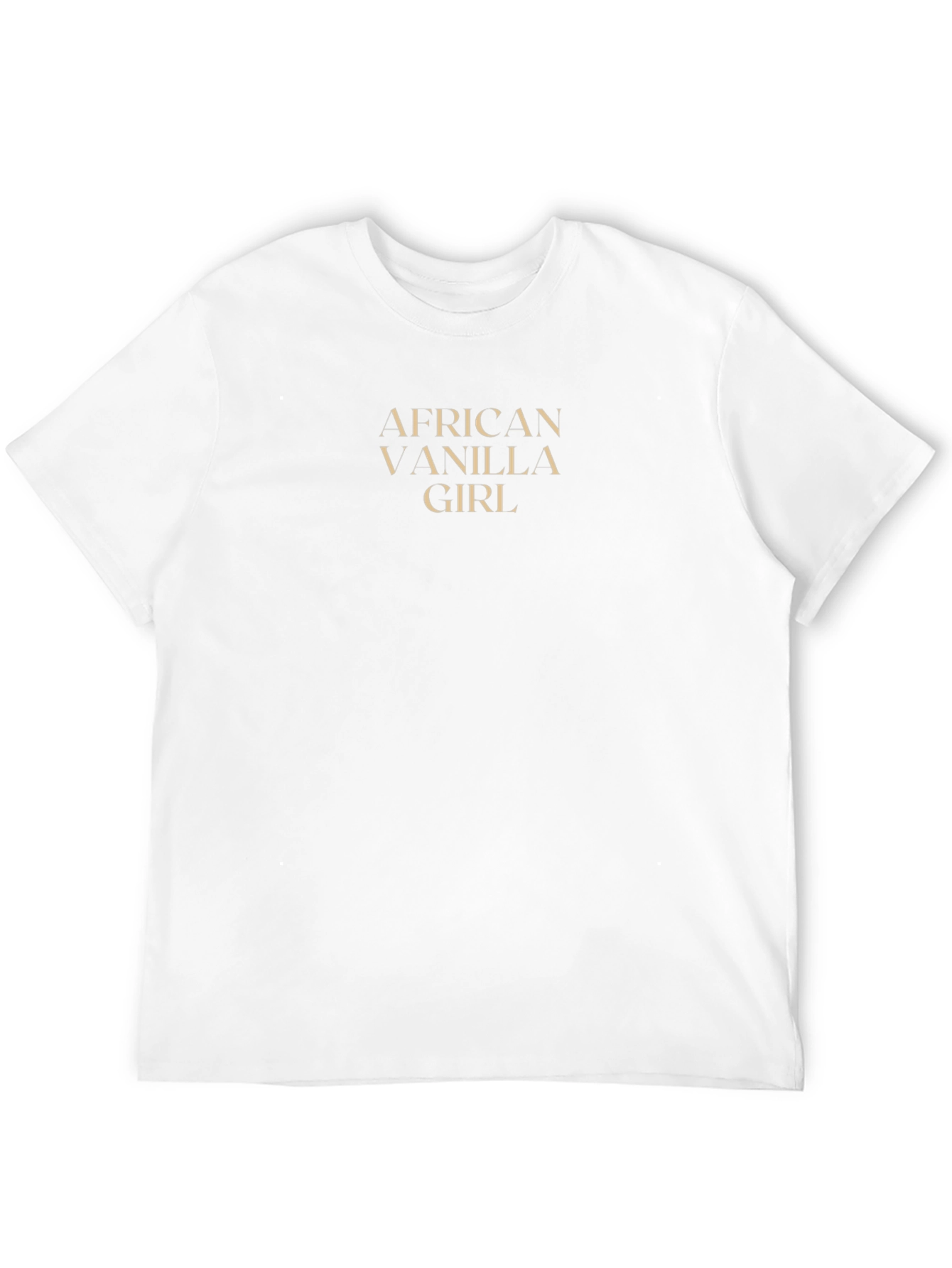 African Vanilla Girl Graphic Tee - Unisex