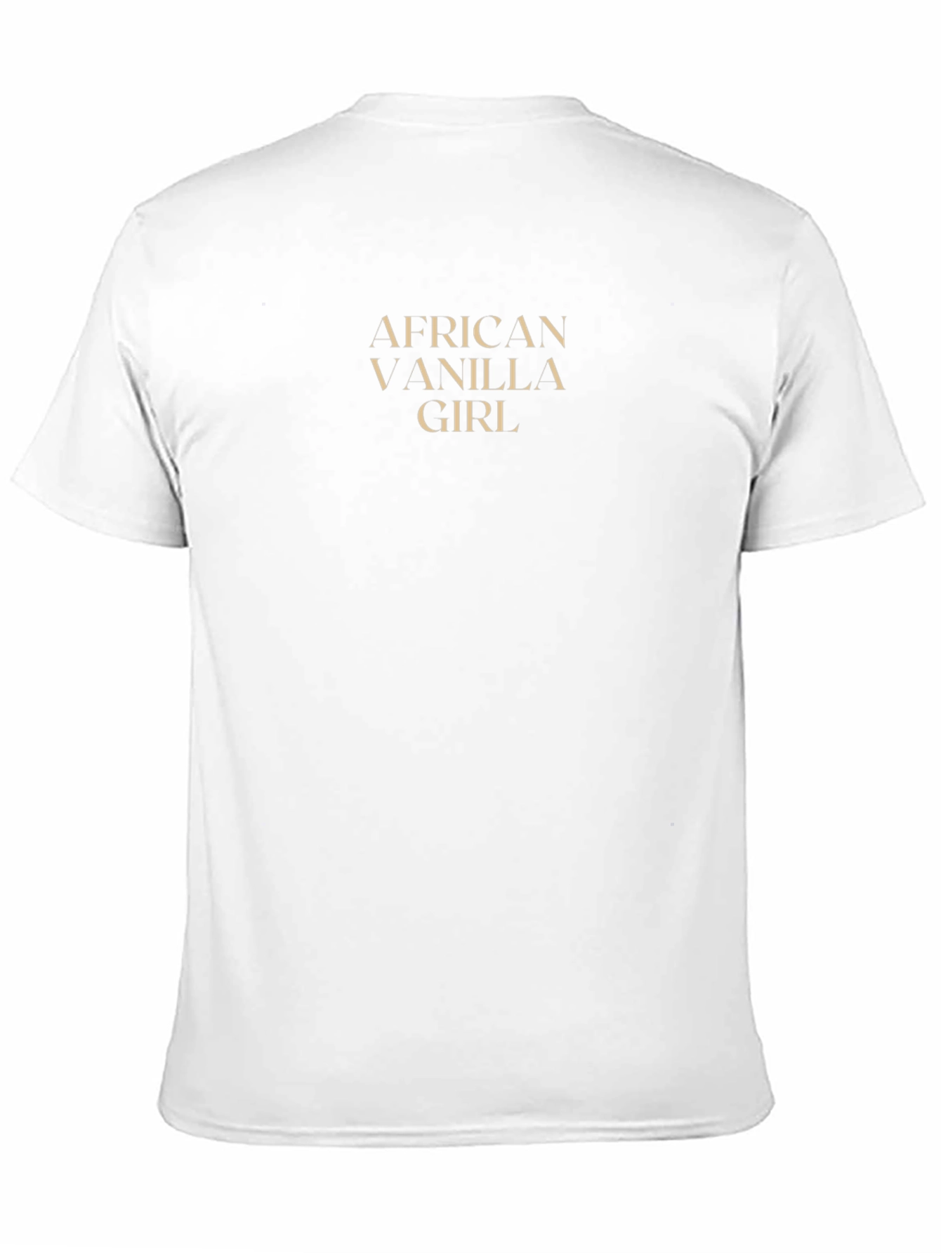 African Vanilla Girl Graphic Tee - Unisex