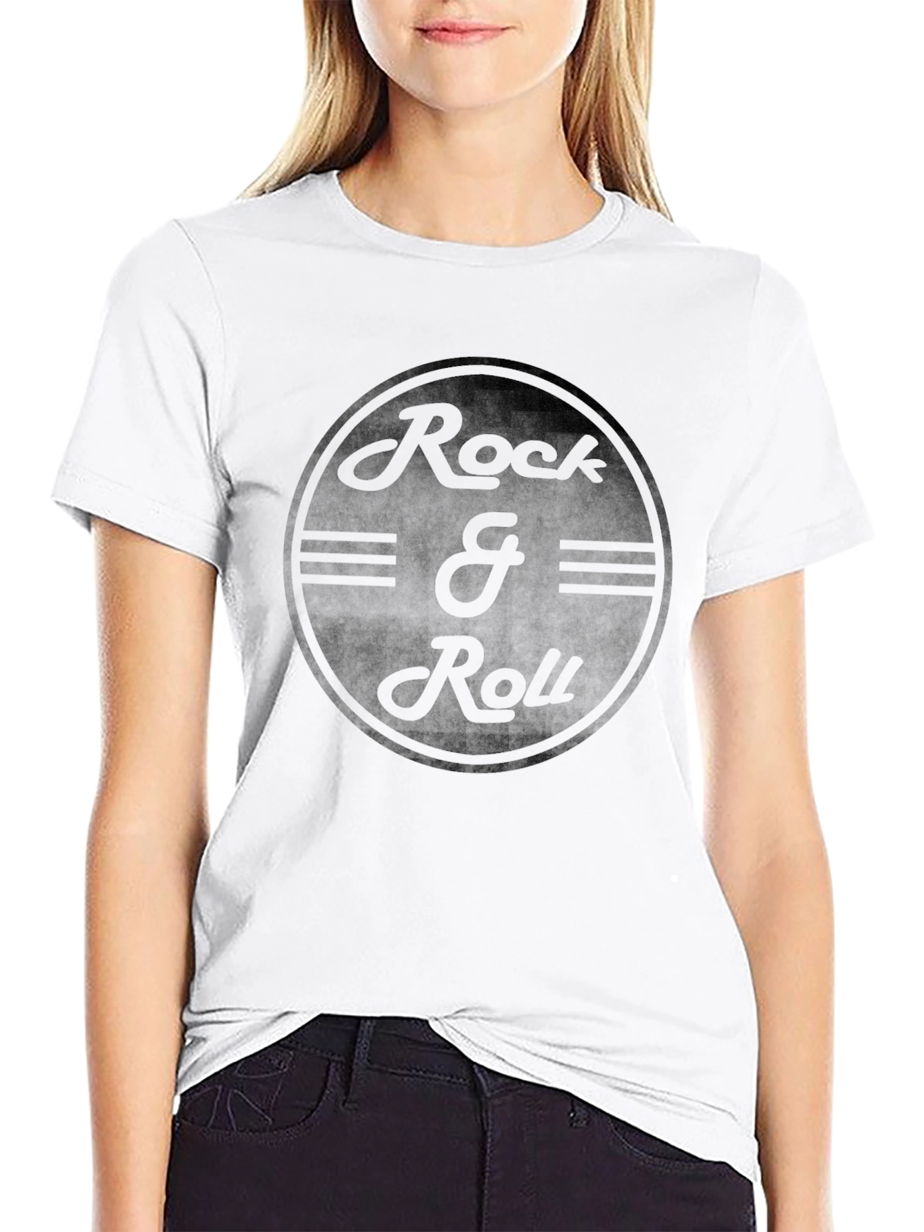 Rock & Roll Graphic T-Shirt - Classic Style