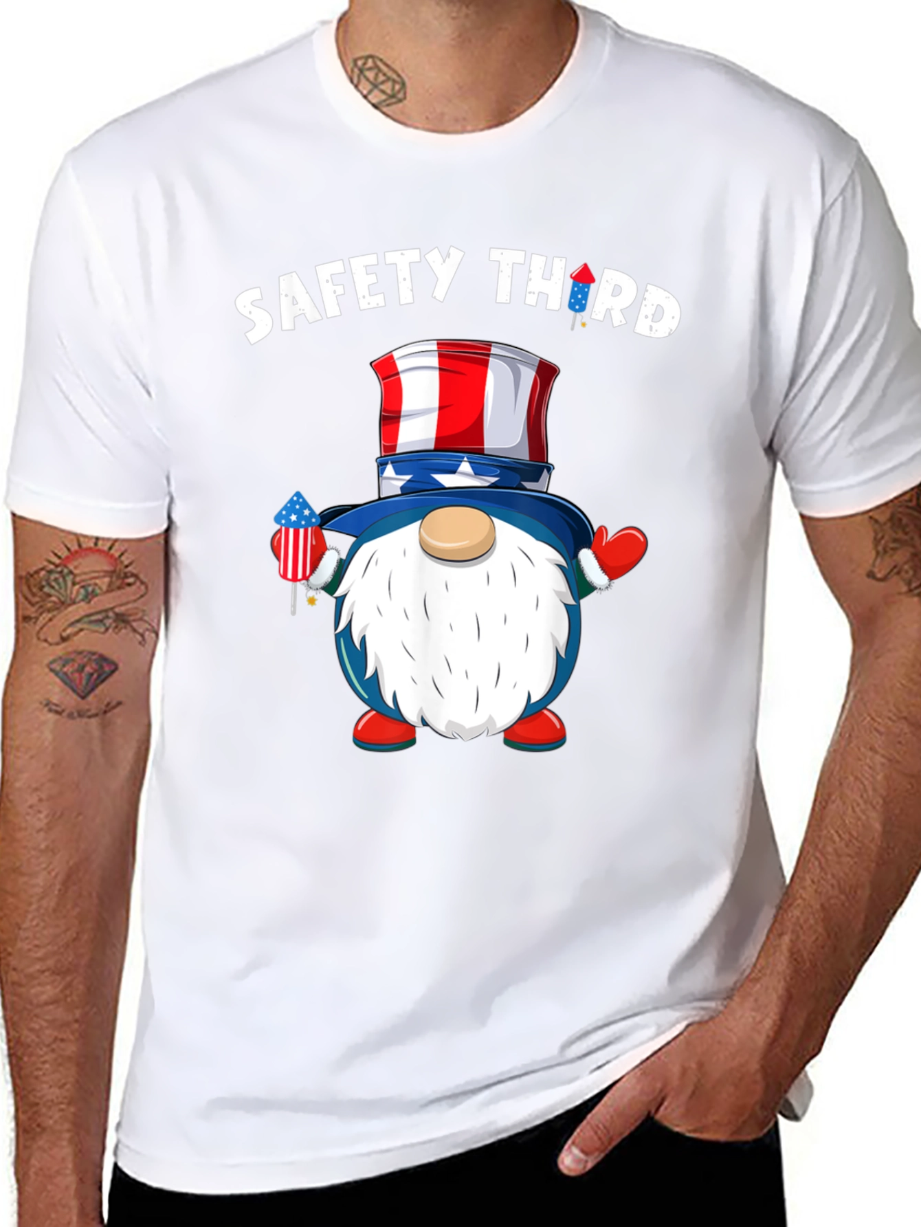 Safety Third Gnome T-Shirt