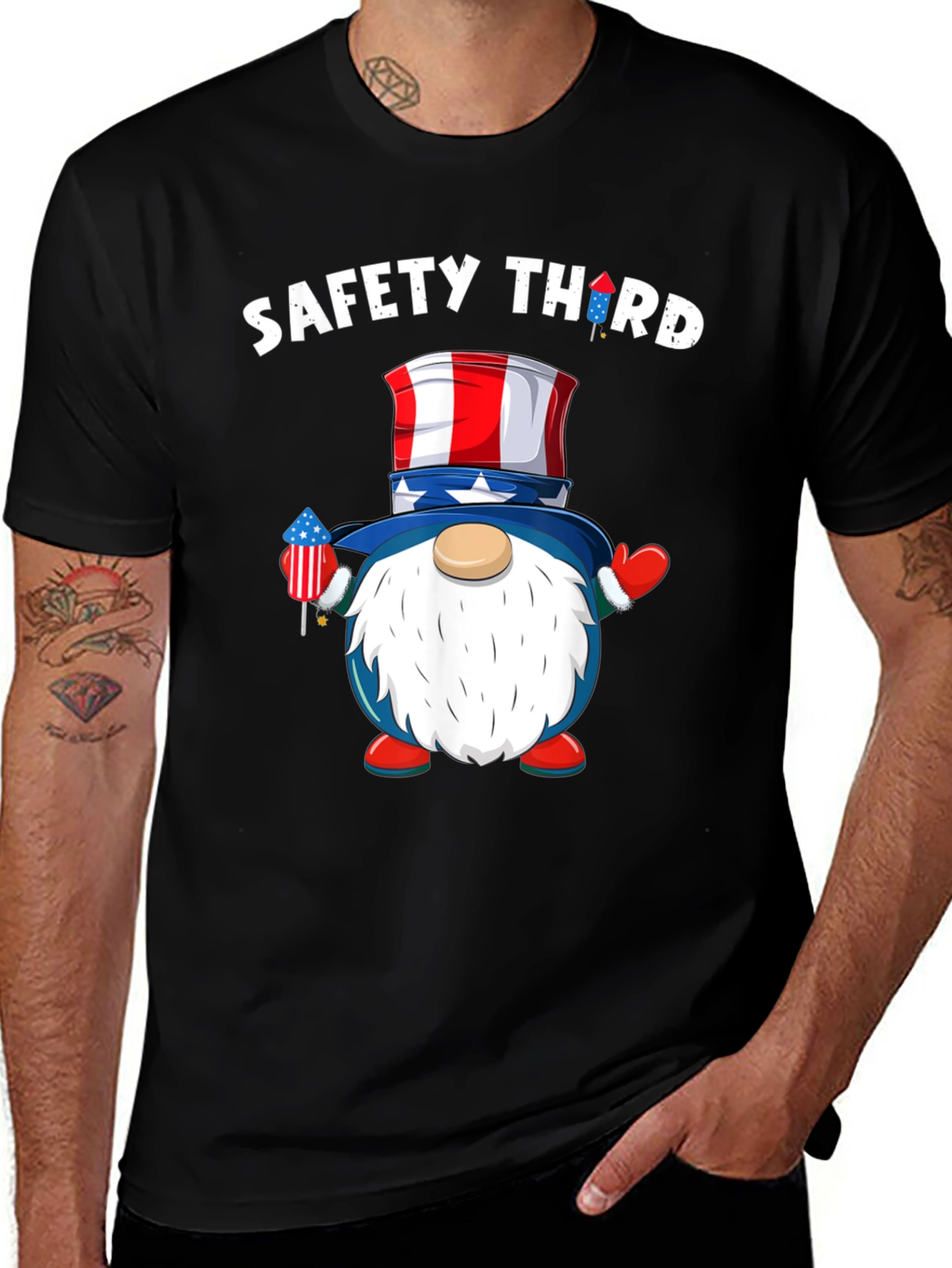 Safety Third Gnome T-Shirt