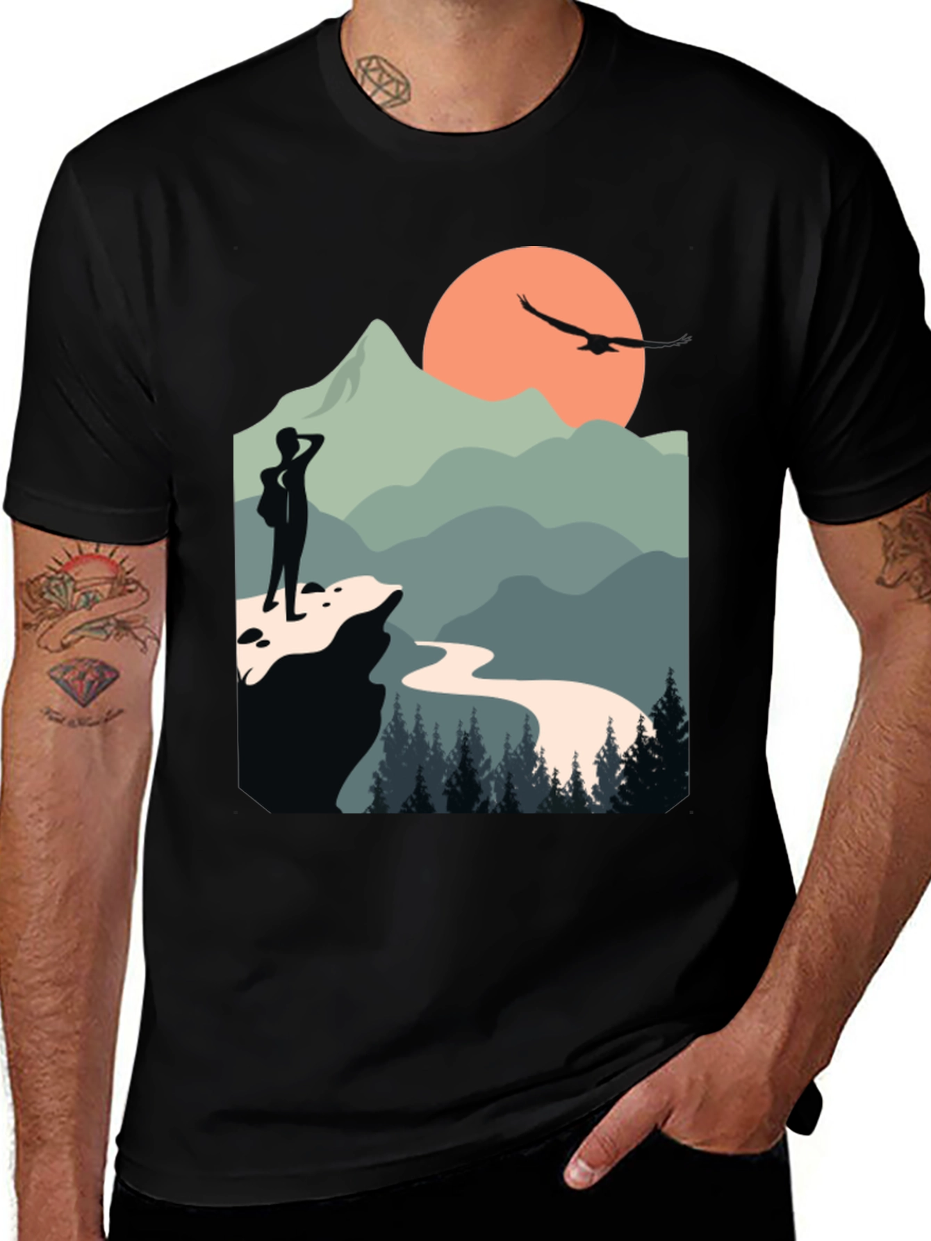 Mountain View Graphic Tee