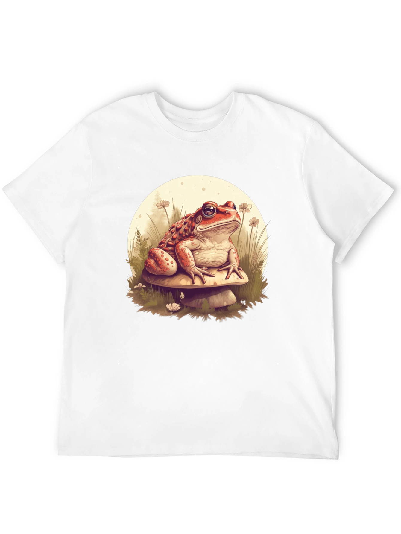 Toad on Mushroom Graphic Tee