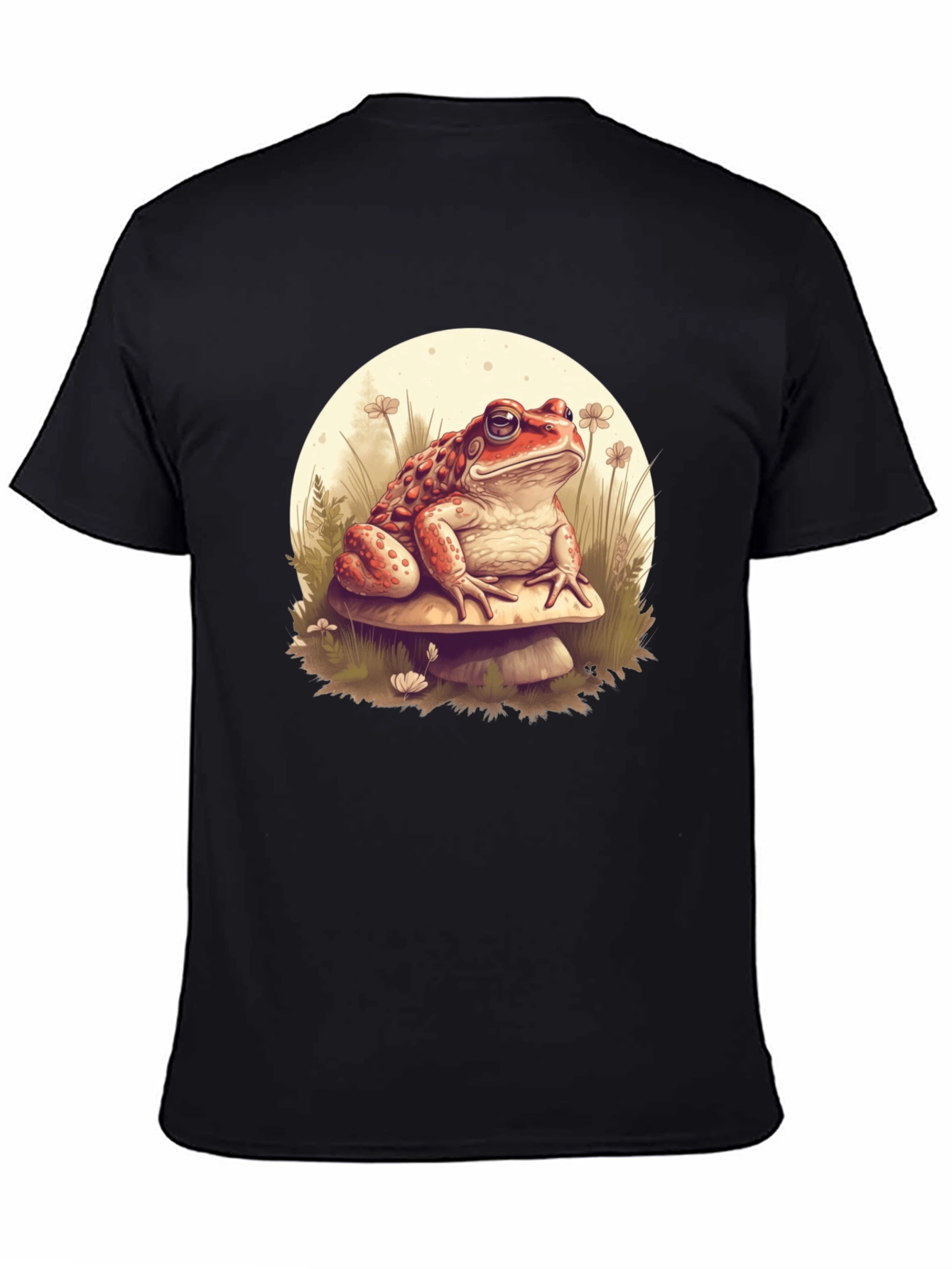 Toad on Mushroom Graphic Tee
