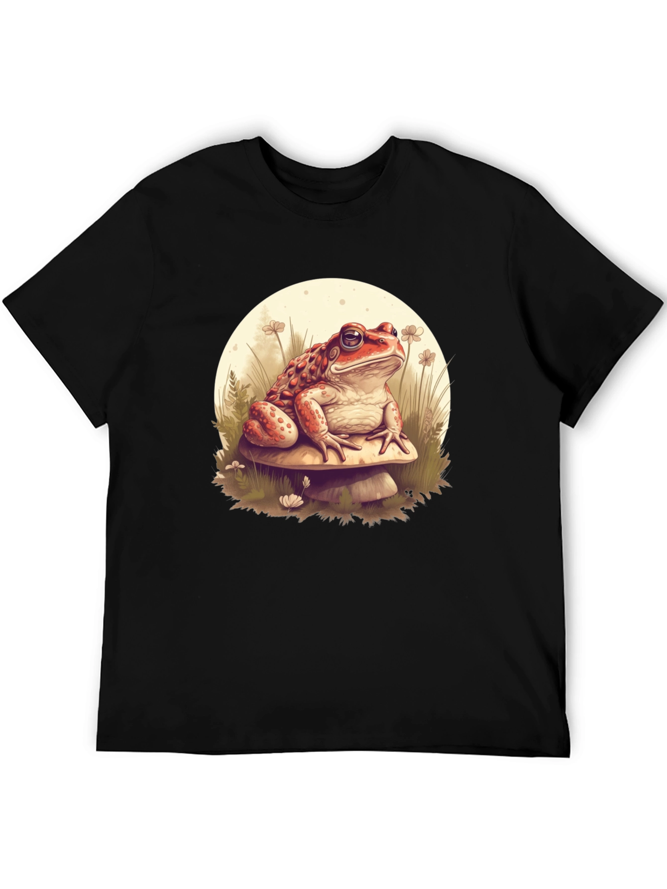 Toad on Mushroom Graphic Tee