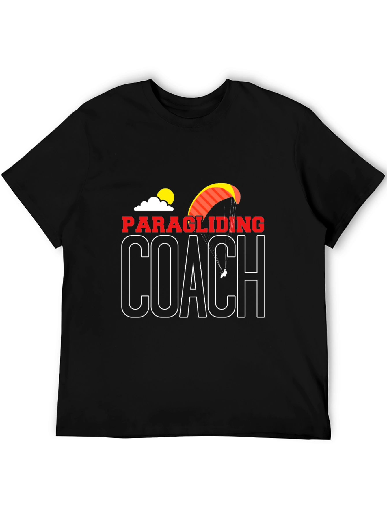 Paragliding Coach Graphic Tee