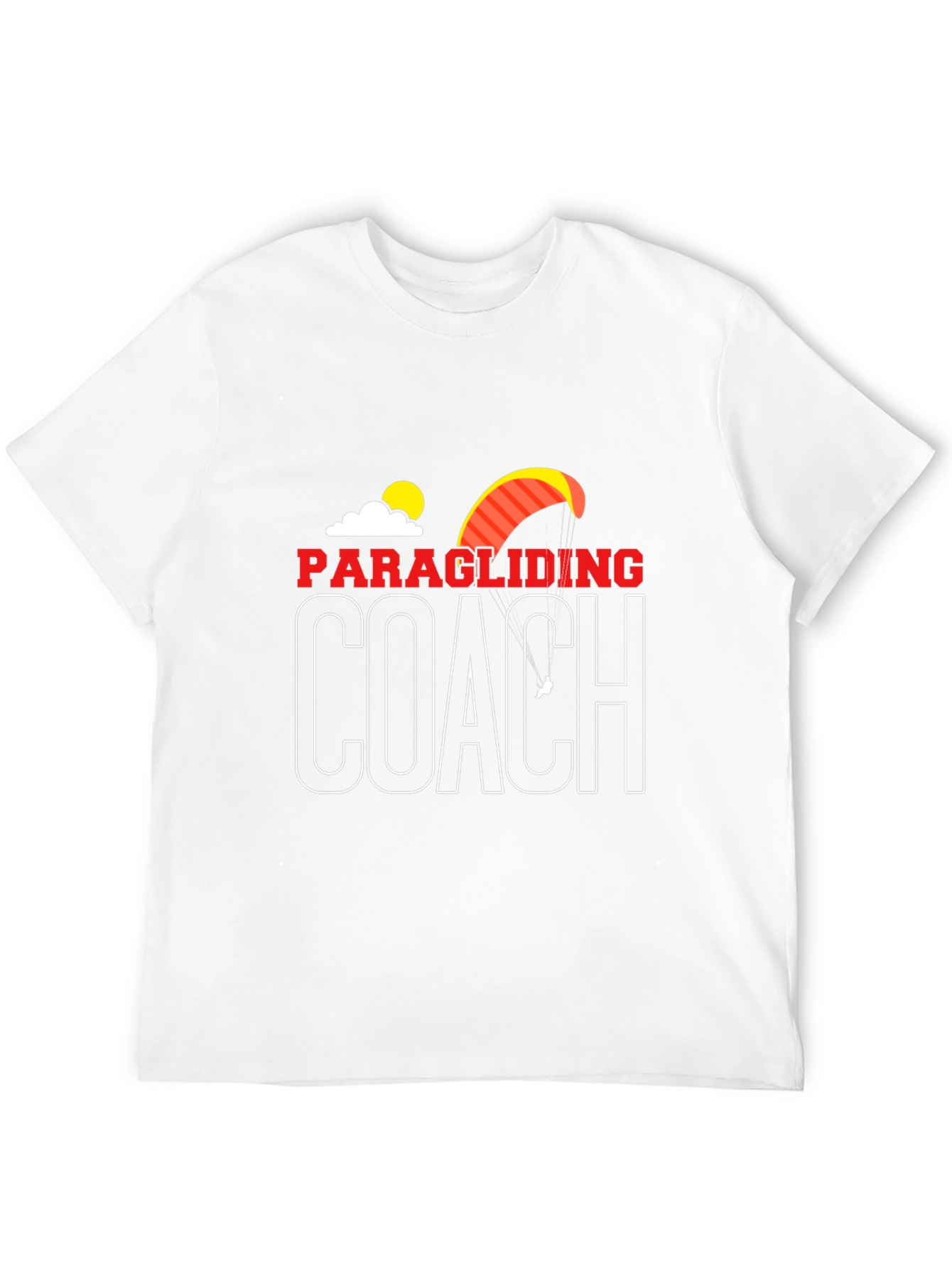 Paragliding Coach Graphic Tee