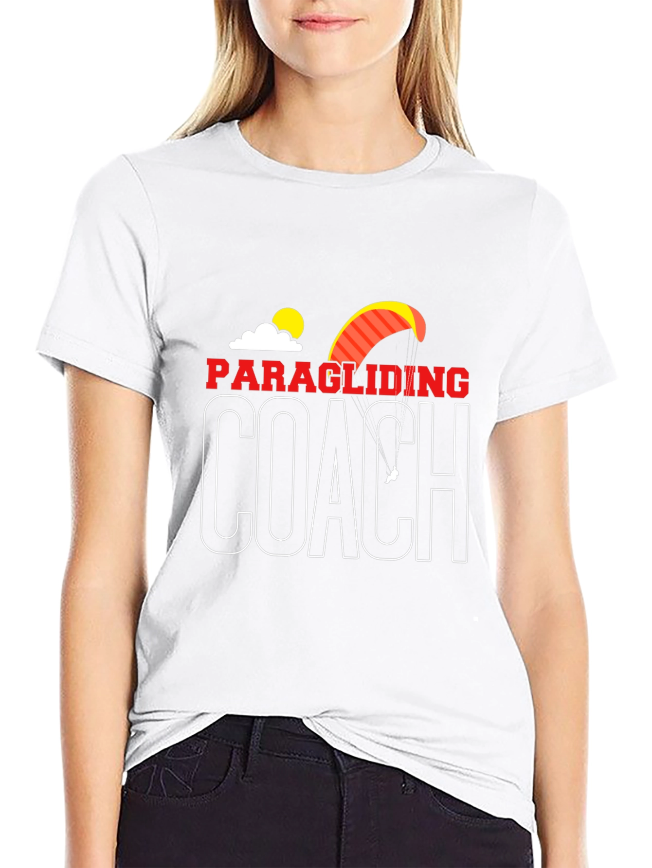 Paragliding Coach Graphic Tee