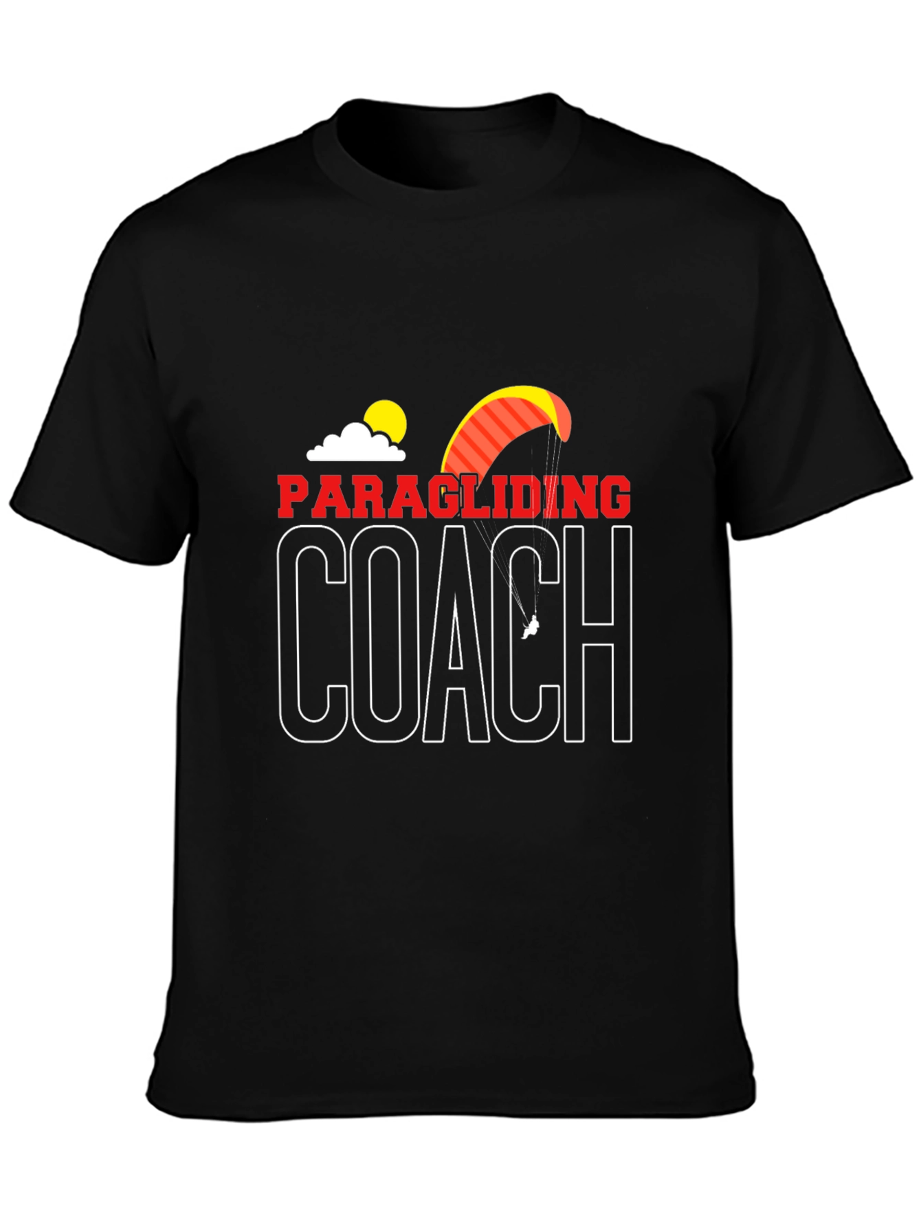 Paragliding Coach Graphic Tee