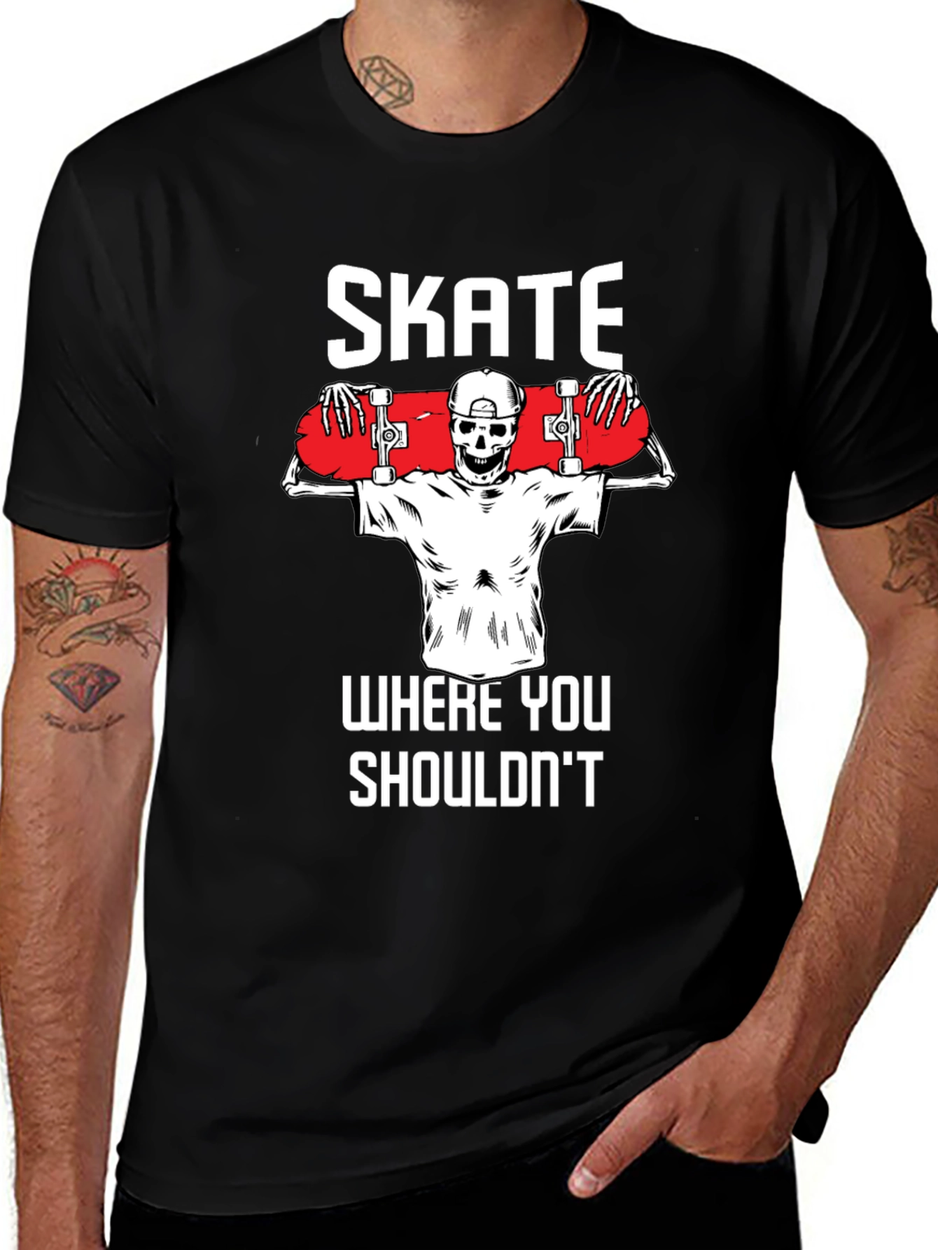 Skate Where You Shouldnt T-Shirt