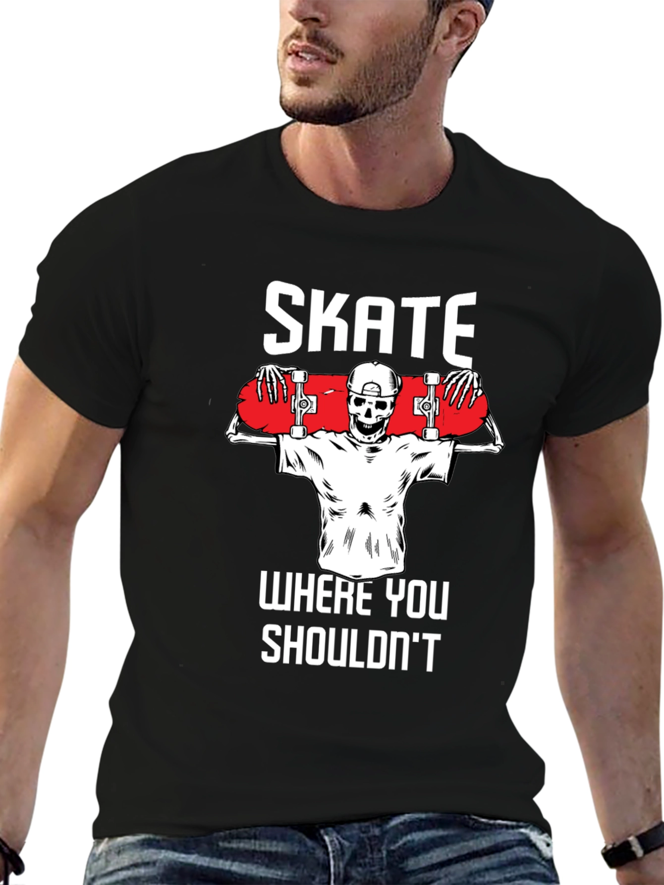 Skate Where You Shouldnt T-Shirt