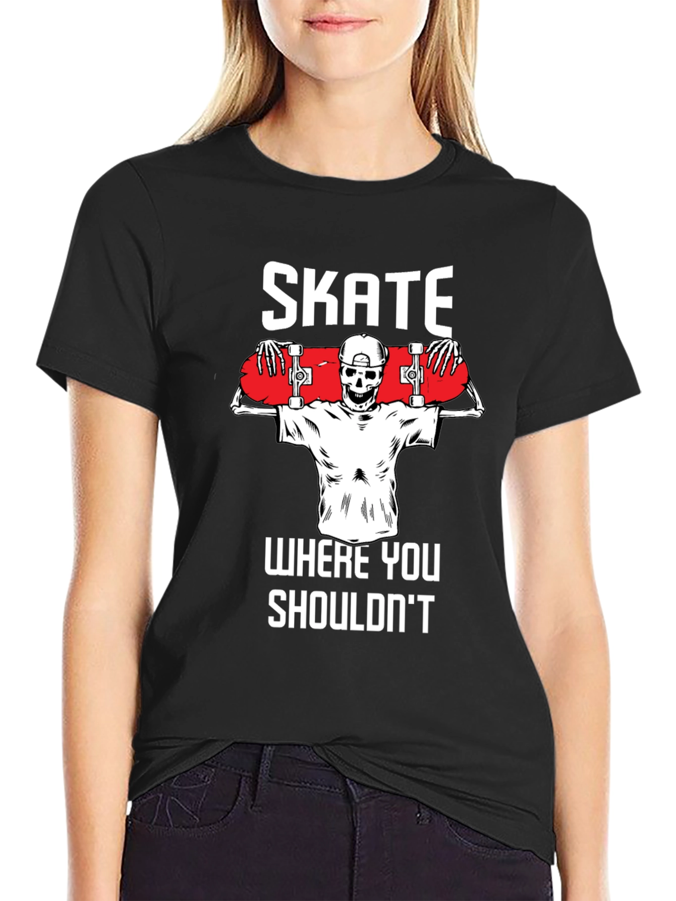 Skate Where You Shouldnt T-Shirt