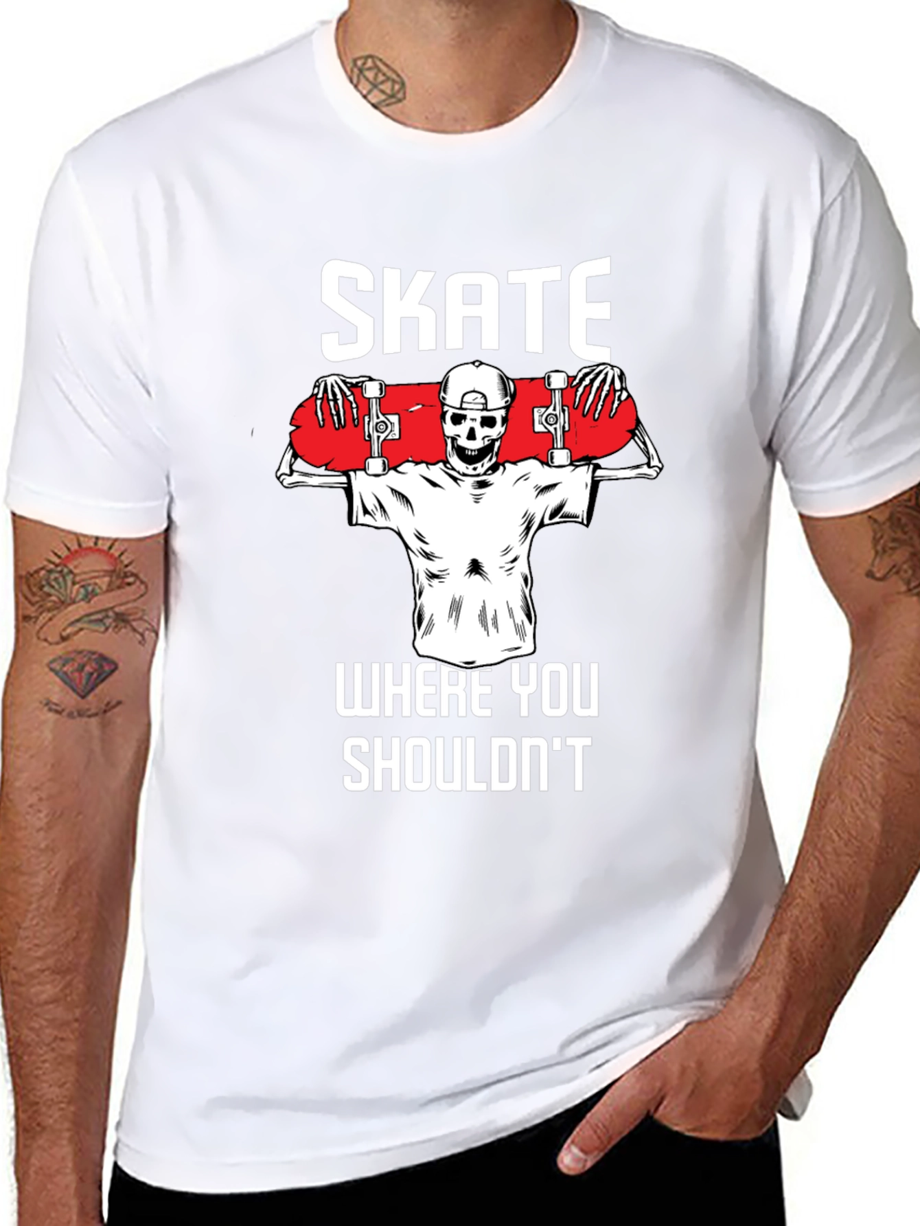 Skate Where You Shouldnt T-Shirt