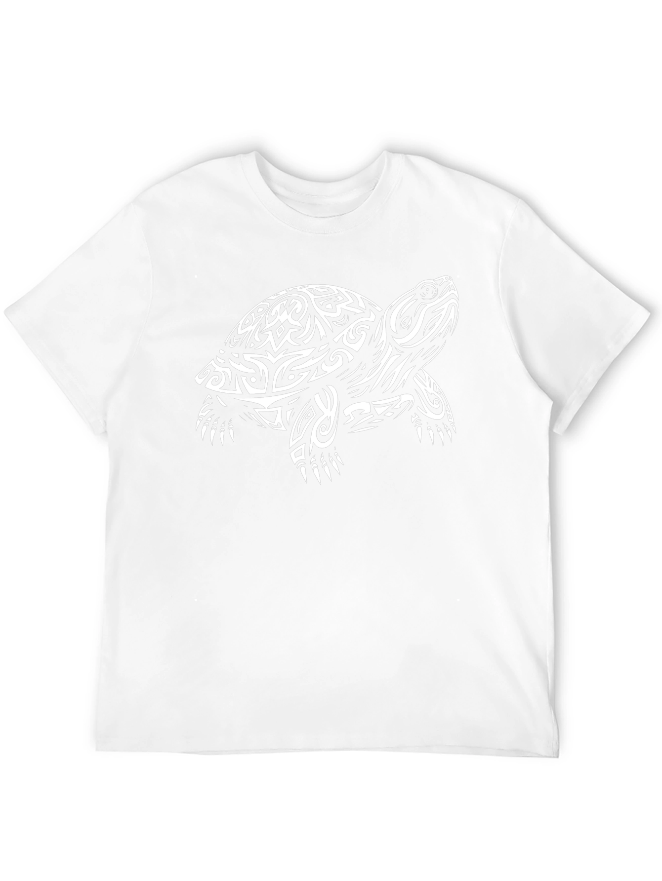 Tribal Turtle Graphic Tee - Black