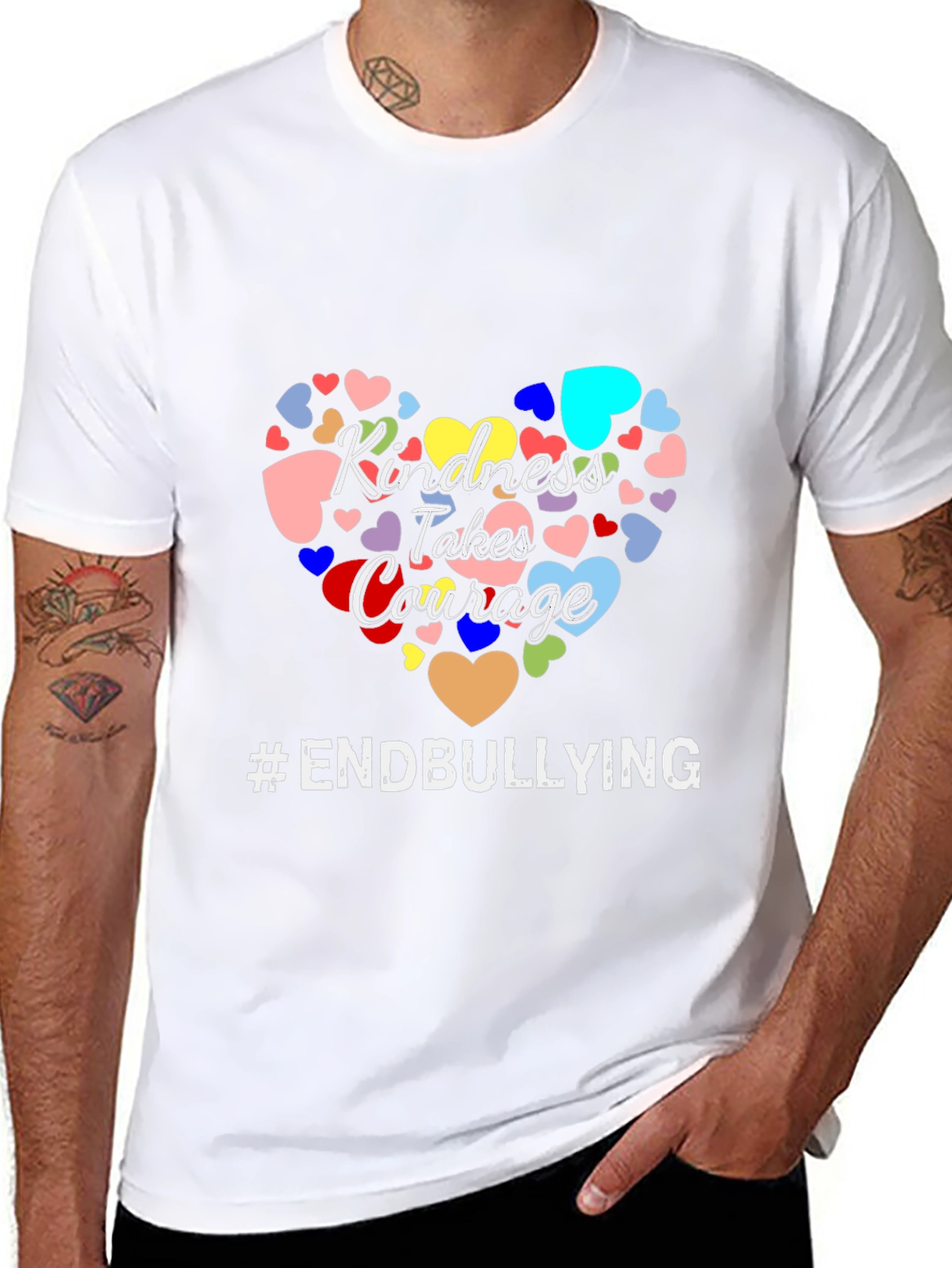 Kindness Takes Courage T-Shirt #ENDbullying