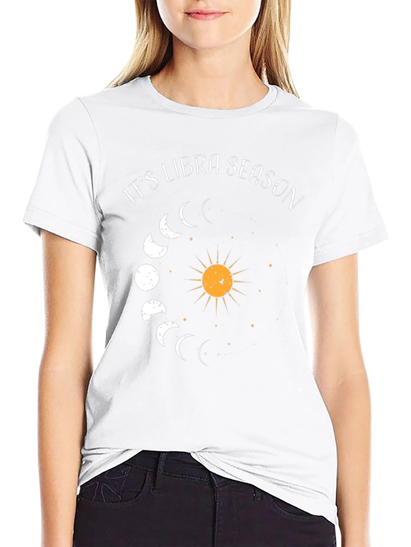 Libra Season Phases of the Moon T-Shirt