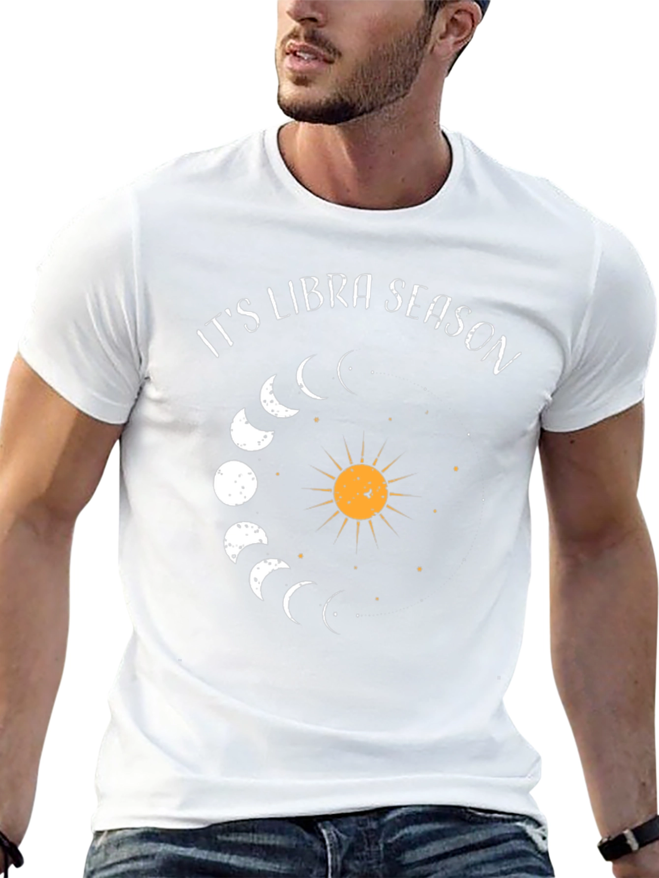 Libra Season Phases of the Moon T-Shirt