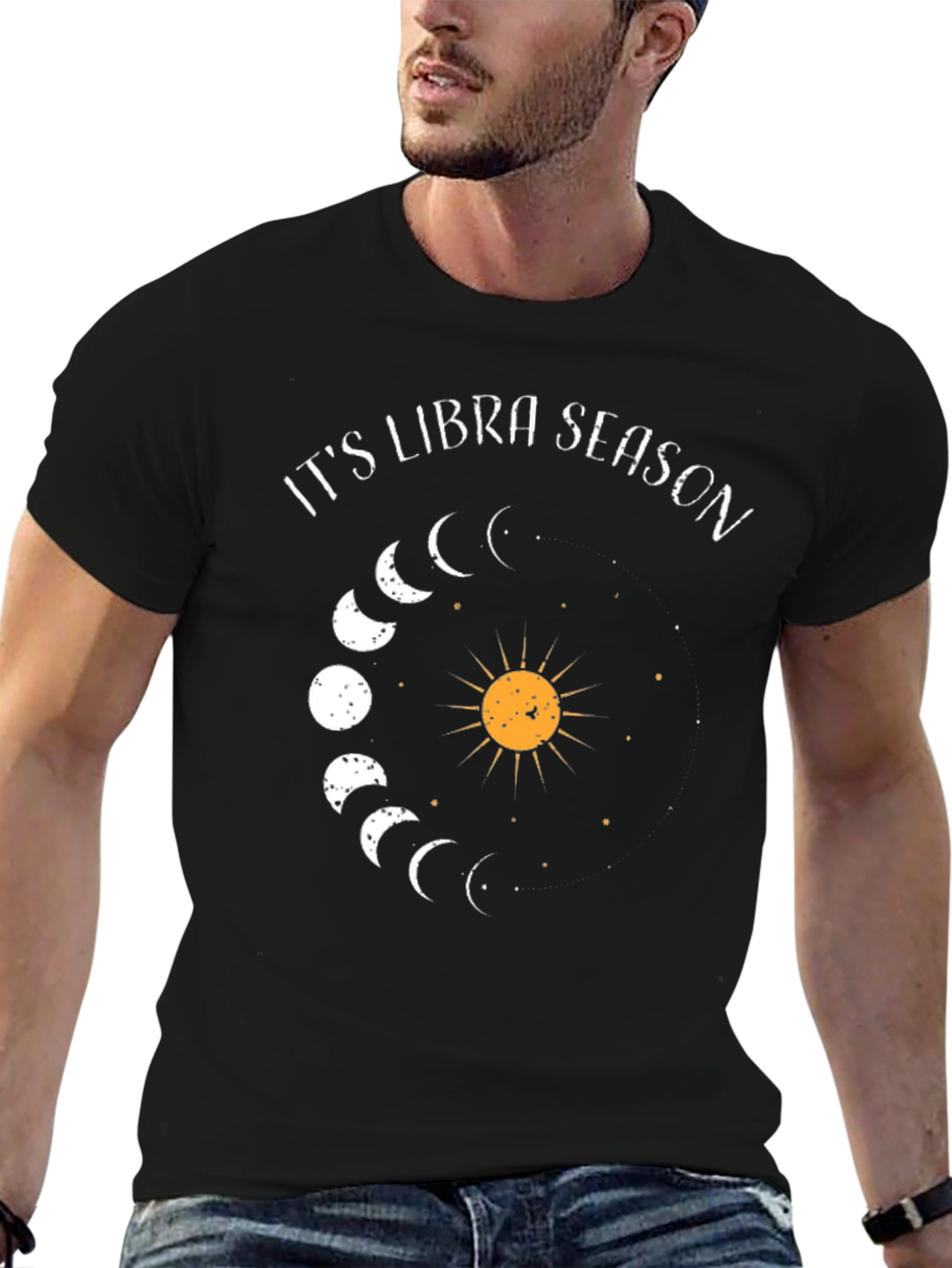 Libra Season Phases of the Moon T-Shirt