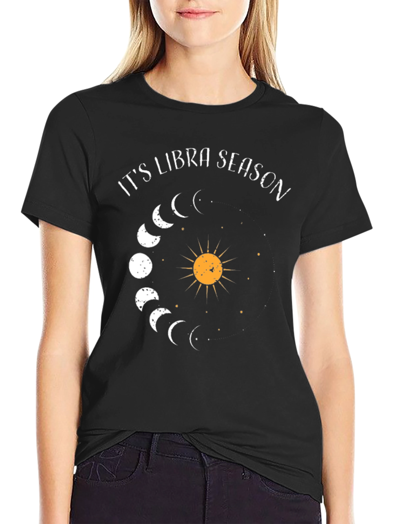 Libra Season Phases of the Moon T-Shirt