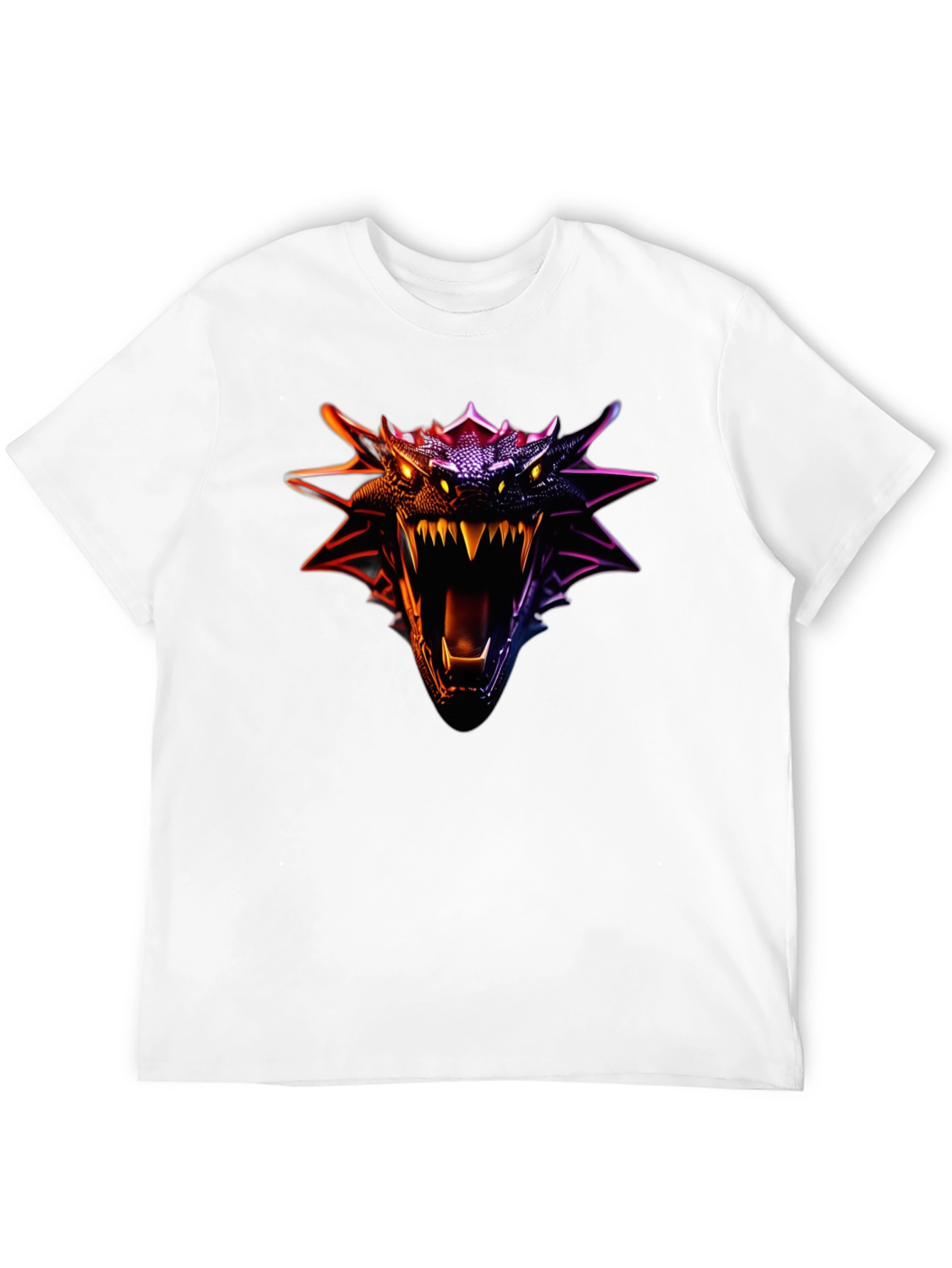 Dragon Head Graphic Tee - Fierce Design