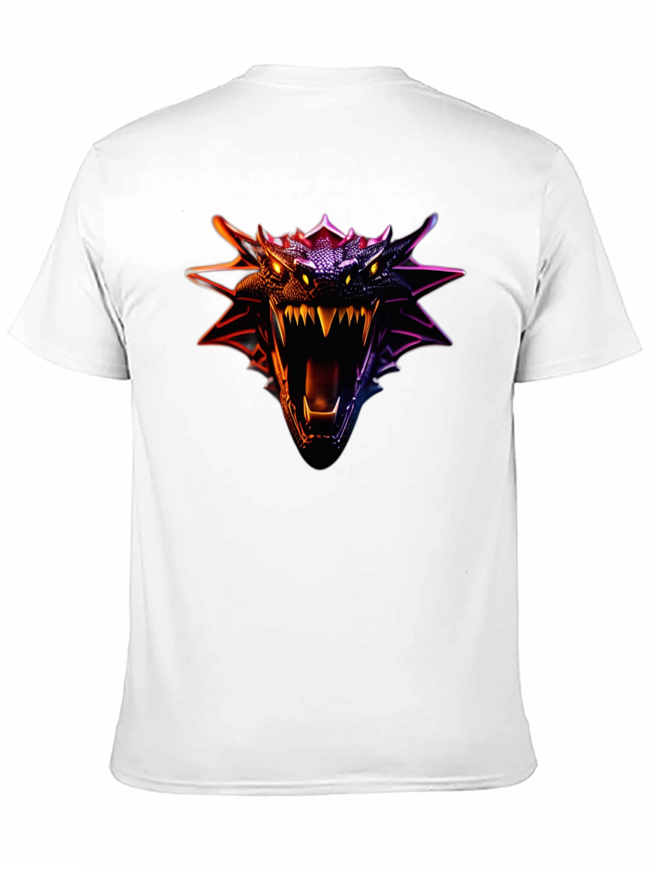 Dragon Head Graphic Tee - Fierce Design