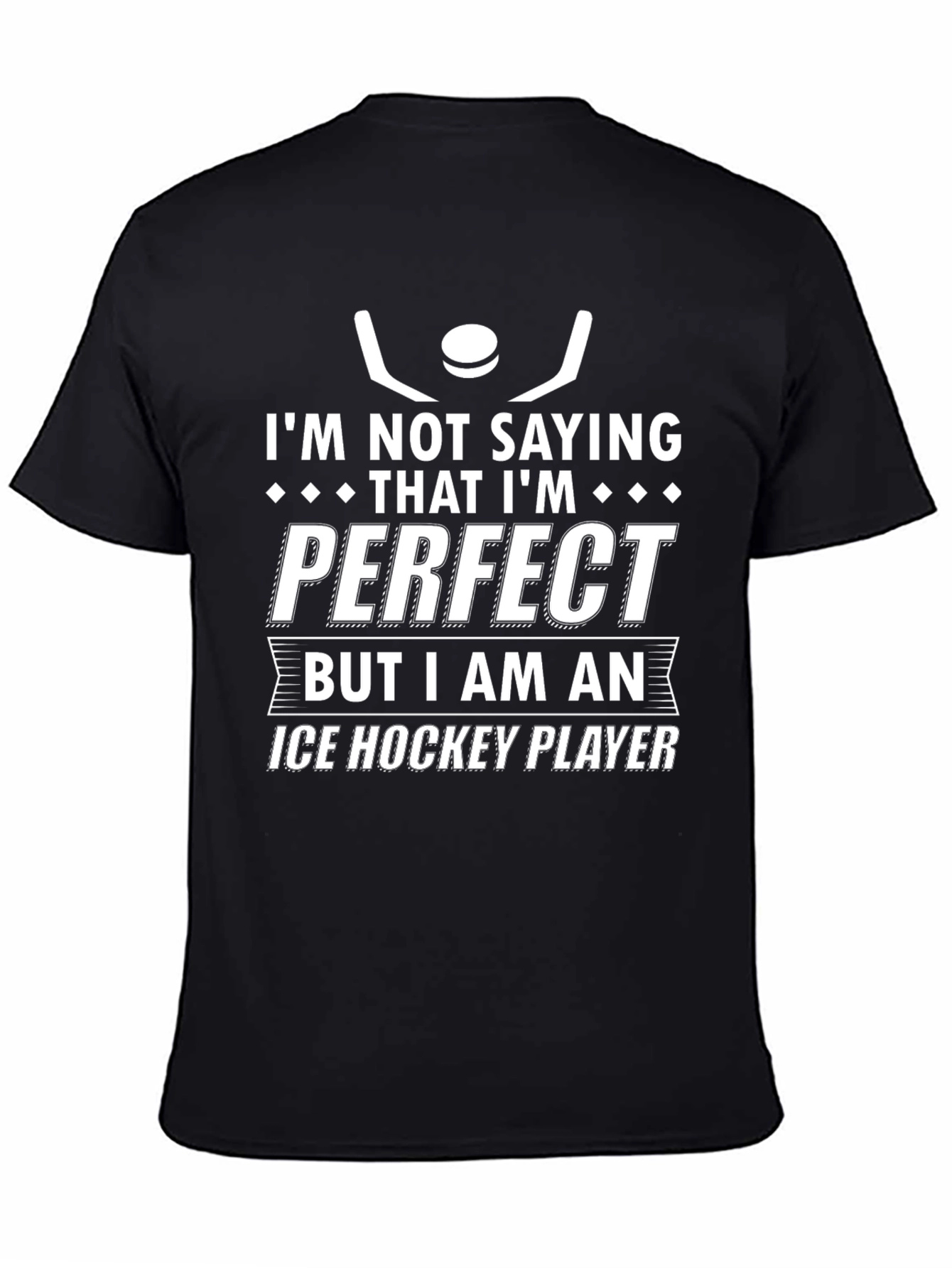 Ice Hockey Player Novelty T-Shirt