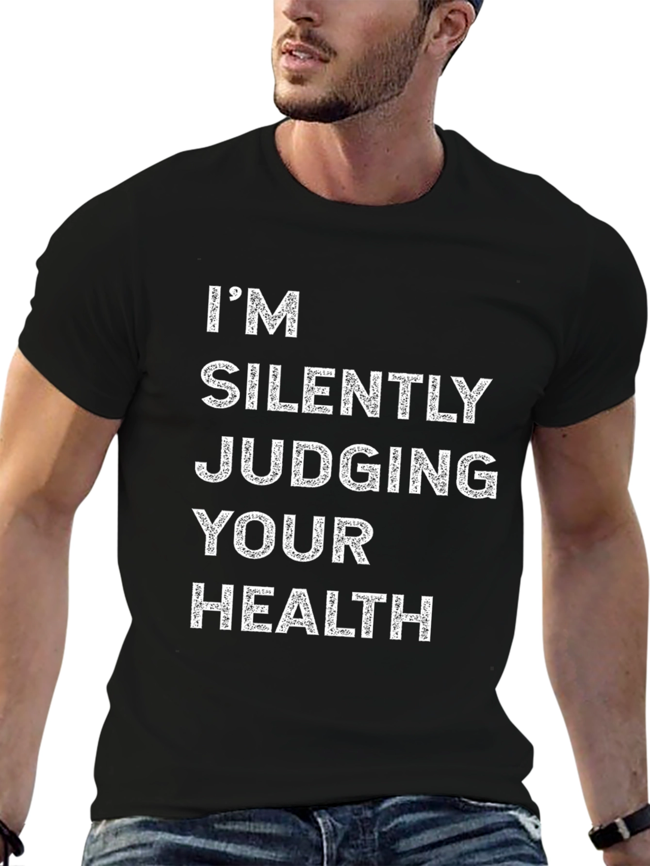 Silently Judging Health Graphic Tee