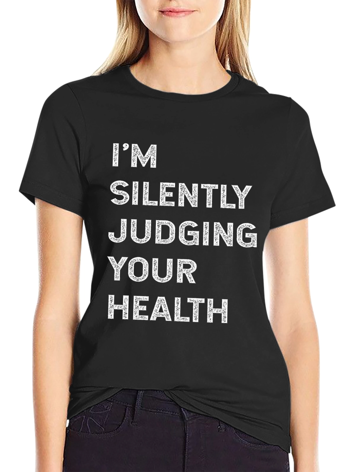 Silently Judging Health Graphic Tee