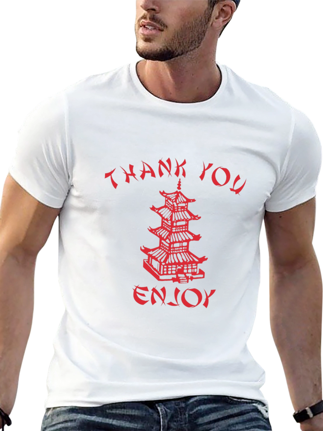 Thank You Enjoy Graphic Tee