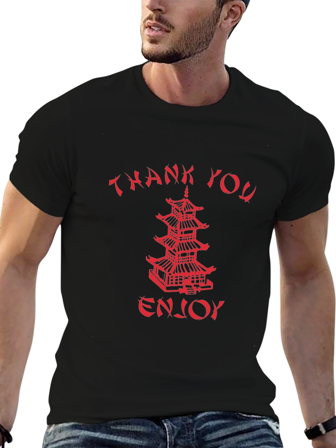 Thank You Enjoy Graphic Tee