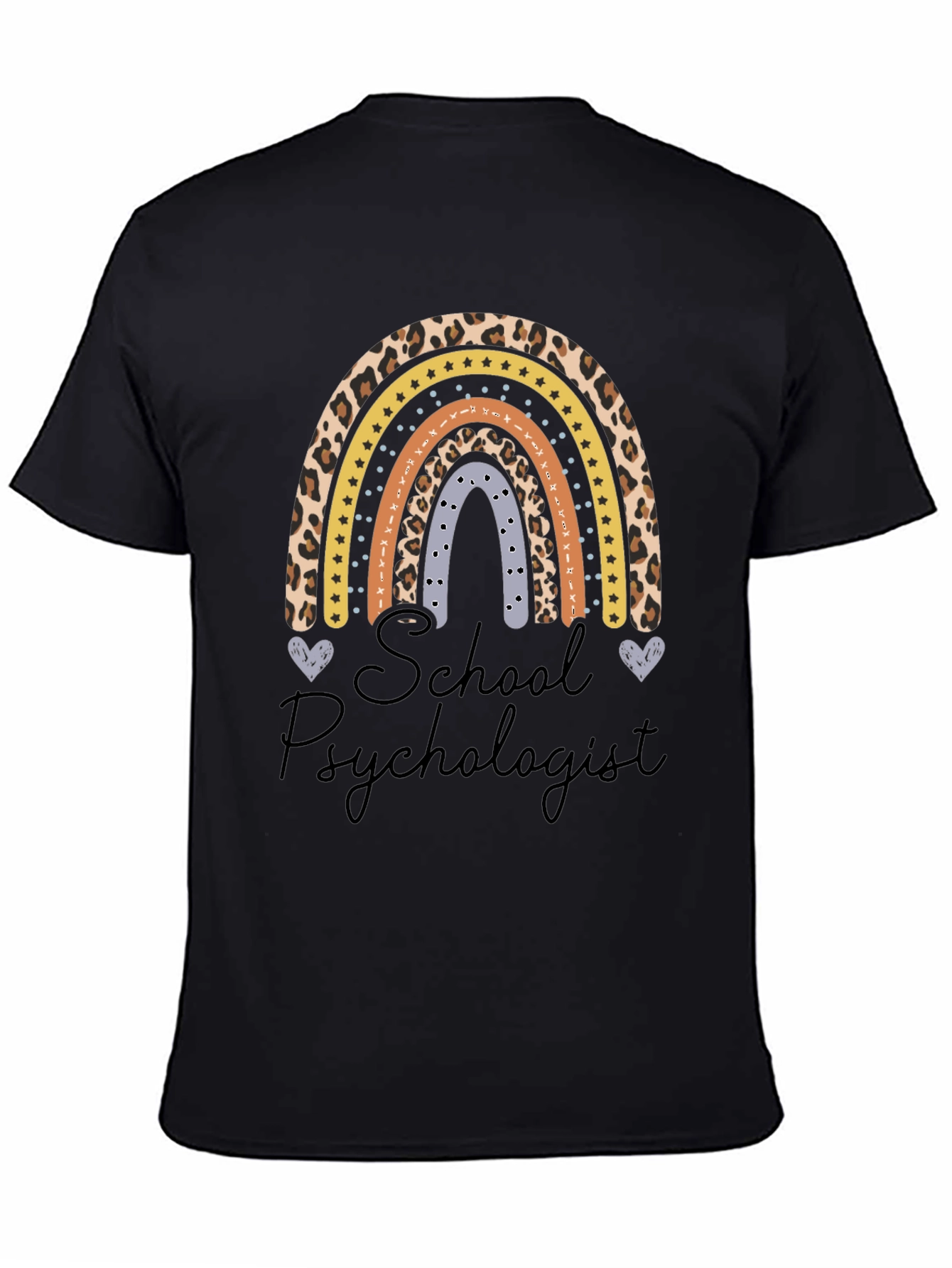 School Psychologist Rainbow T-Shirt