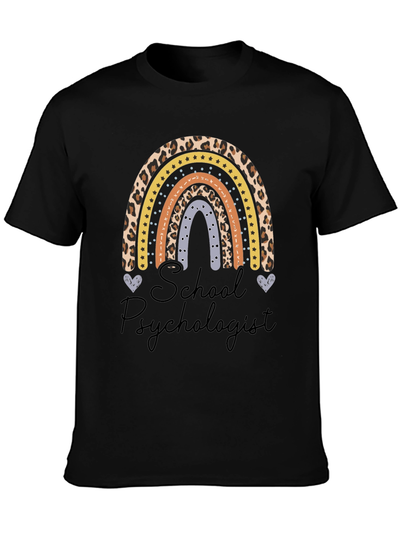School Psychologist Rainbow T-Shirt