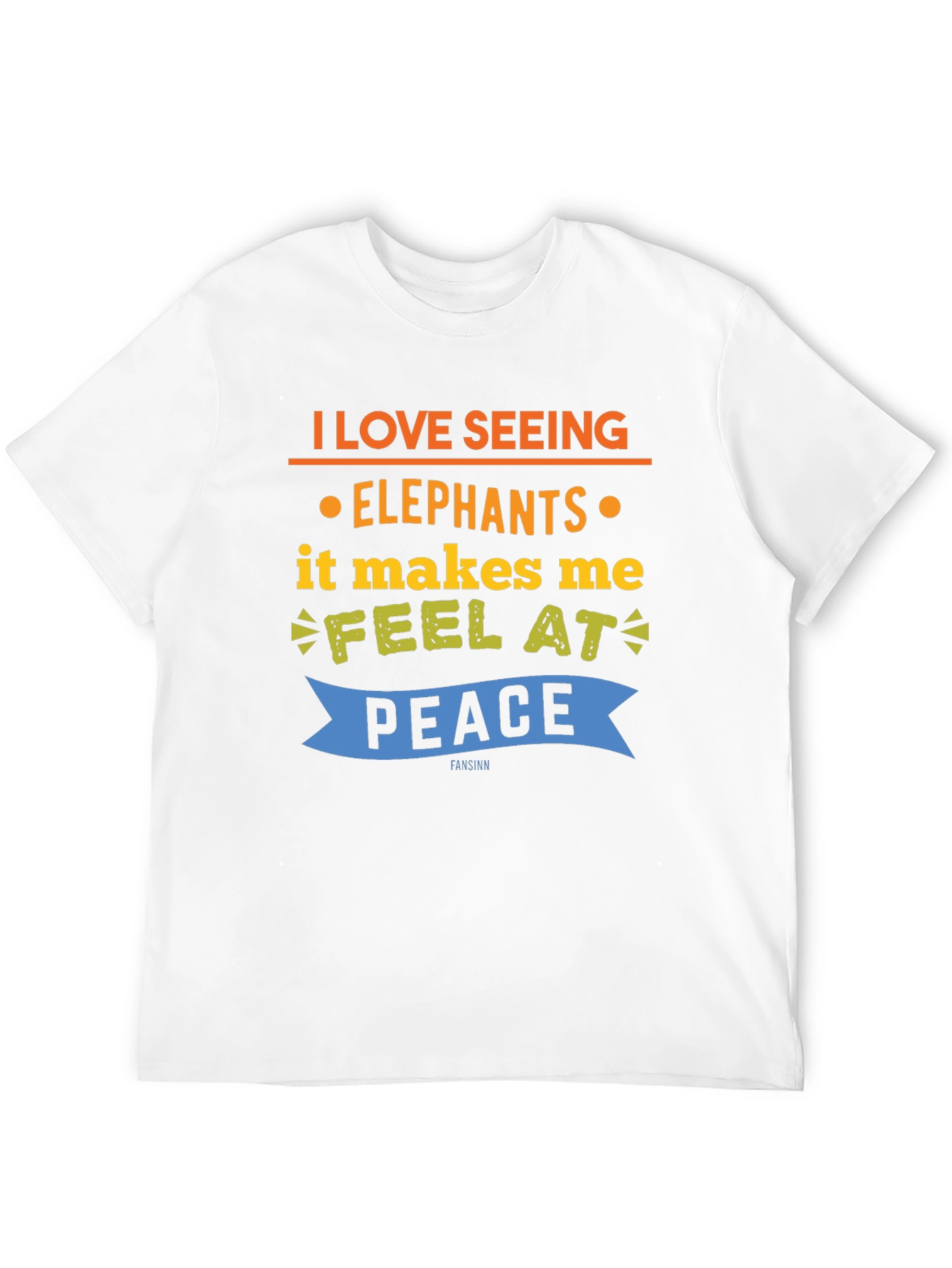 Elephant Lover T-Shirt - Feel at Peace Tee