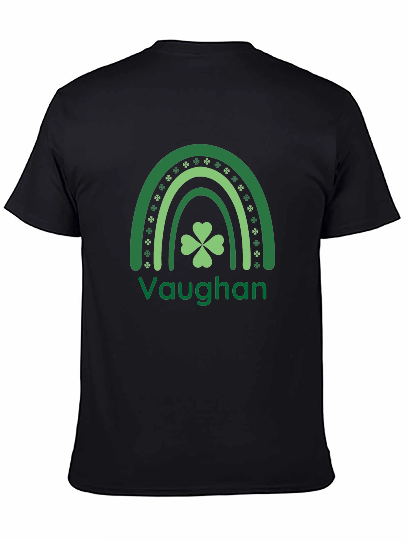 Vaughan St. Patricks Day Rainbow Clover T-Shirt