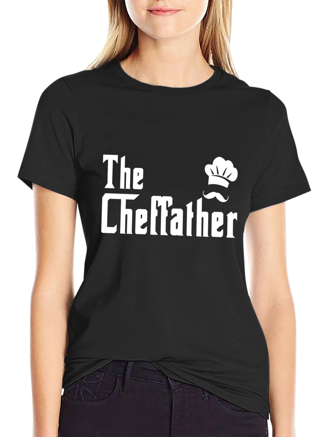 The Cheffather Graphic T-Shirt - Black