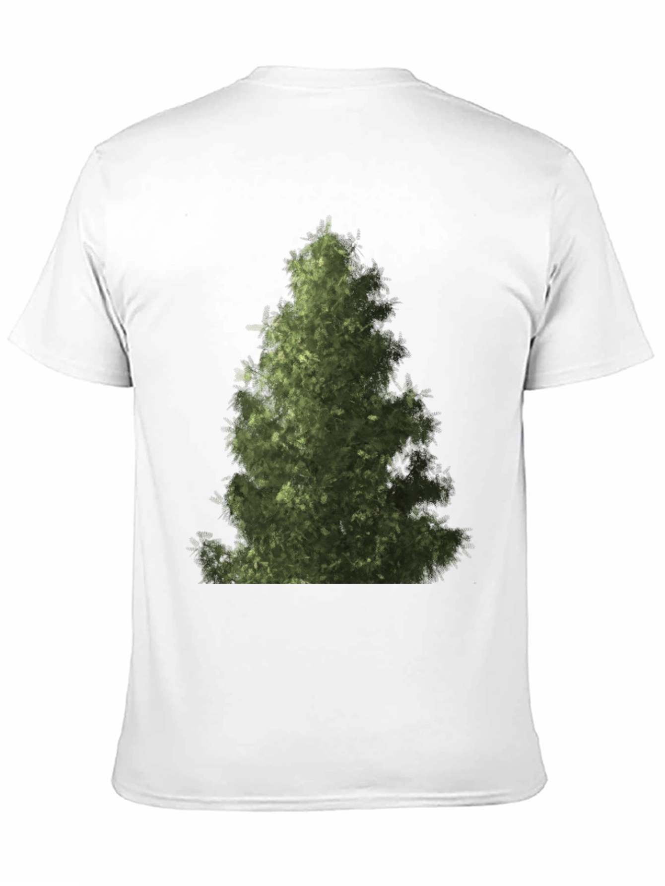 Evergreen Tree Graphic Tee - Nature Lovers T-Shirt