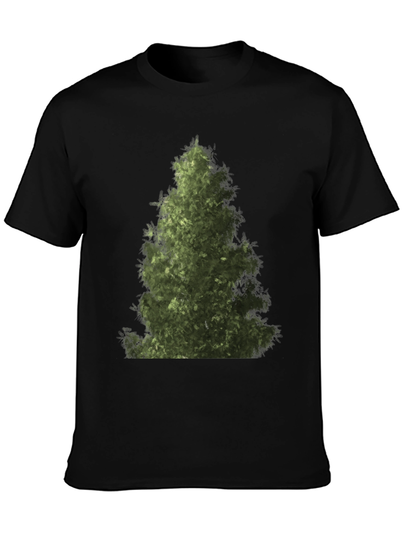 Evergreen Tree Graphic Tee - Nature Lovers T-Shirt
