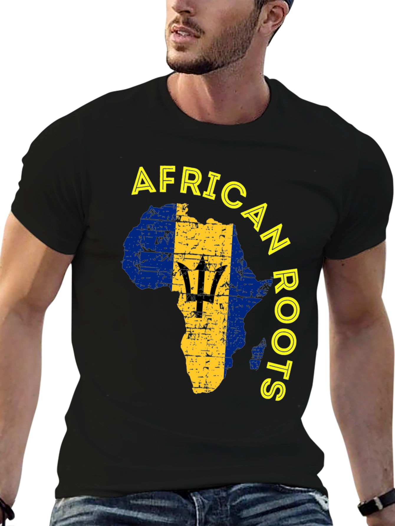 African Roots T-Shirt - Novelty Graphic Tee