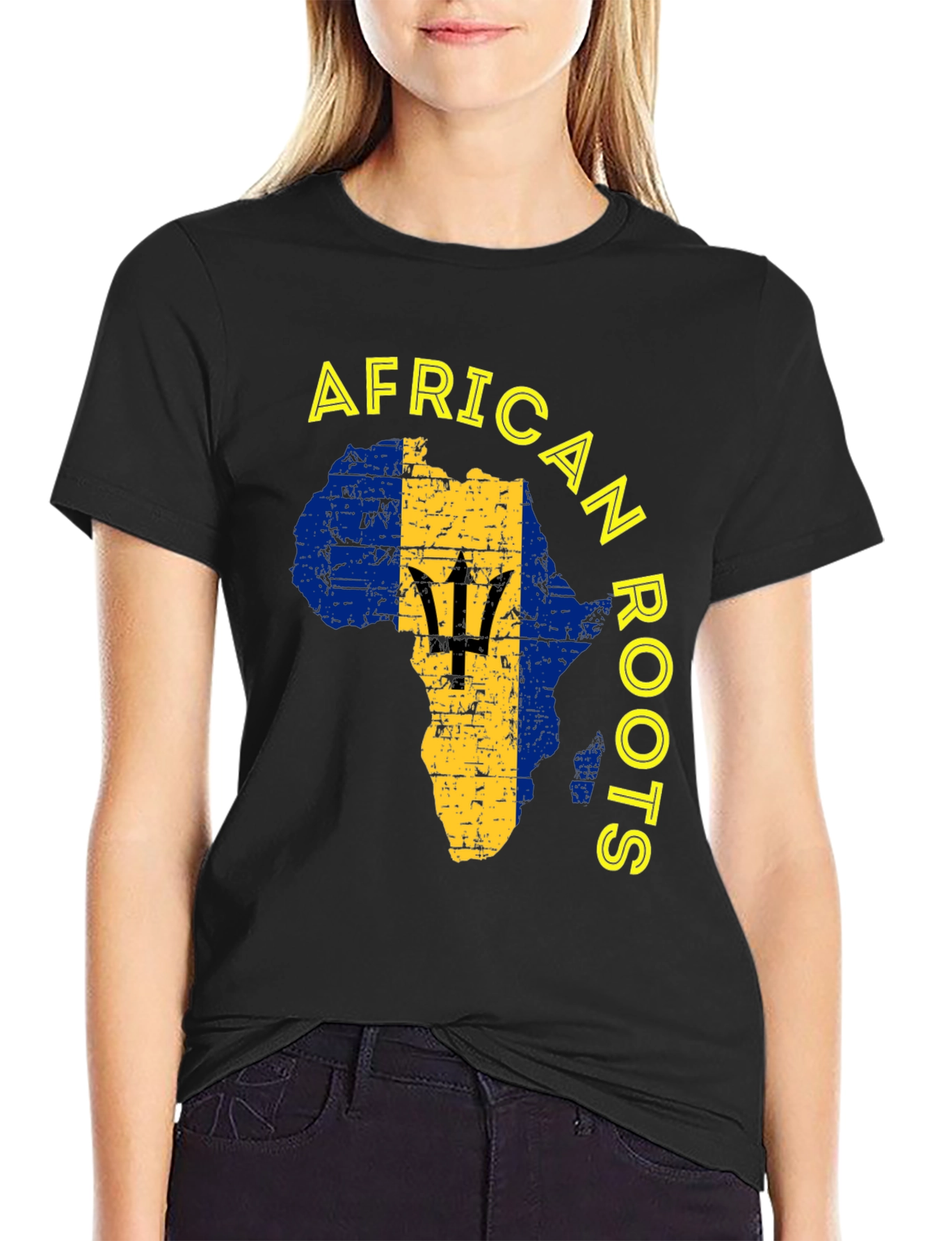 African Roots T-Shirt - Novelty Graphic Tee