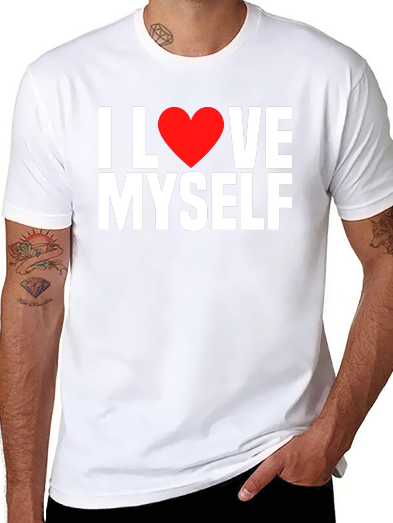 I Love Myself T-Shirt - Bold & Confident