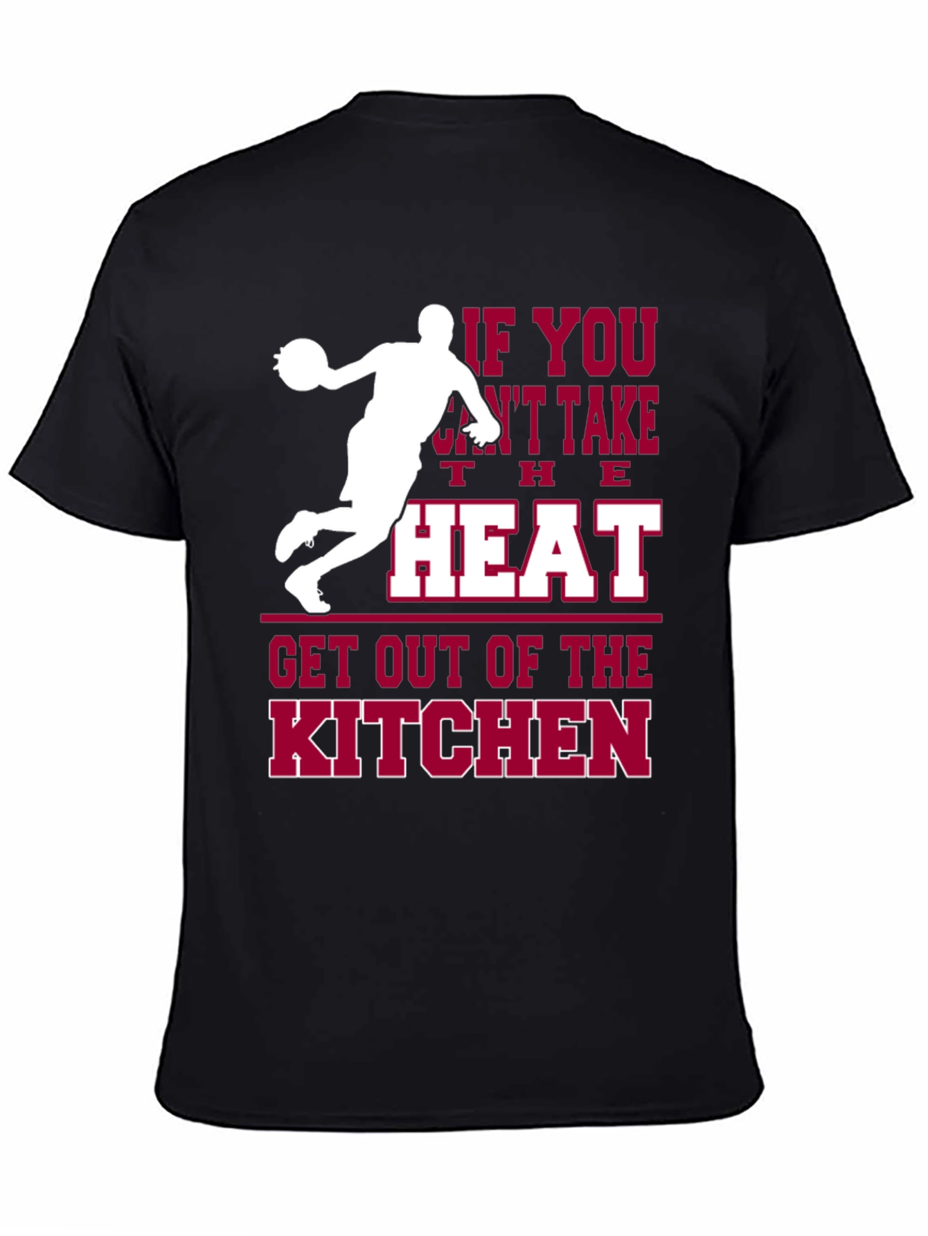 Basketball Heat Kitchen T-Shirt