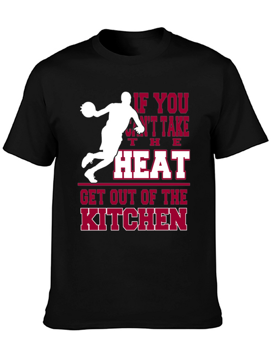 Basketball Heat Kitchen T-Shirt