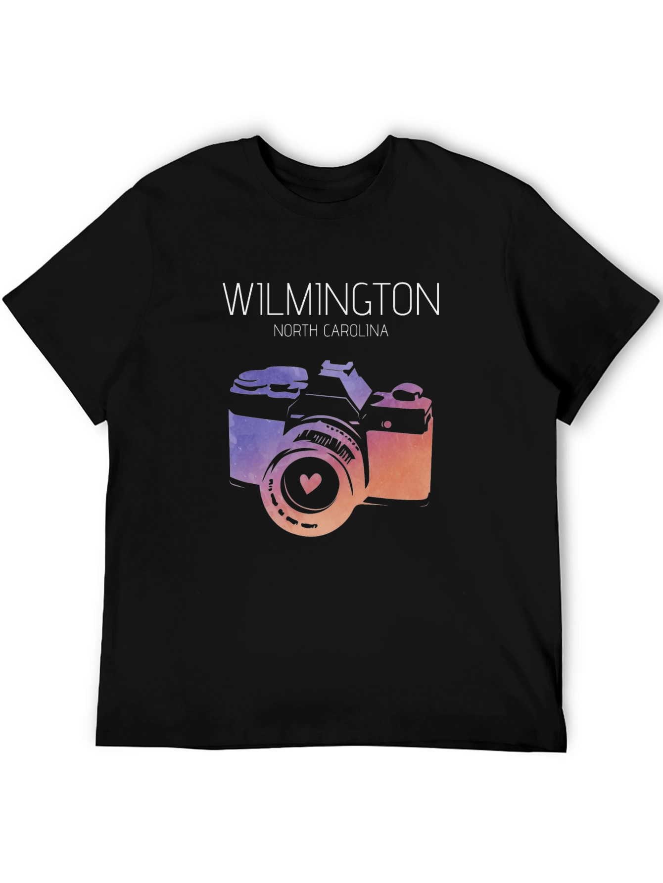 Wilmington NC Camera Graphic Tee